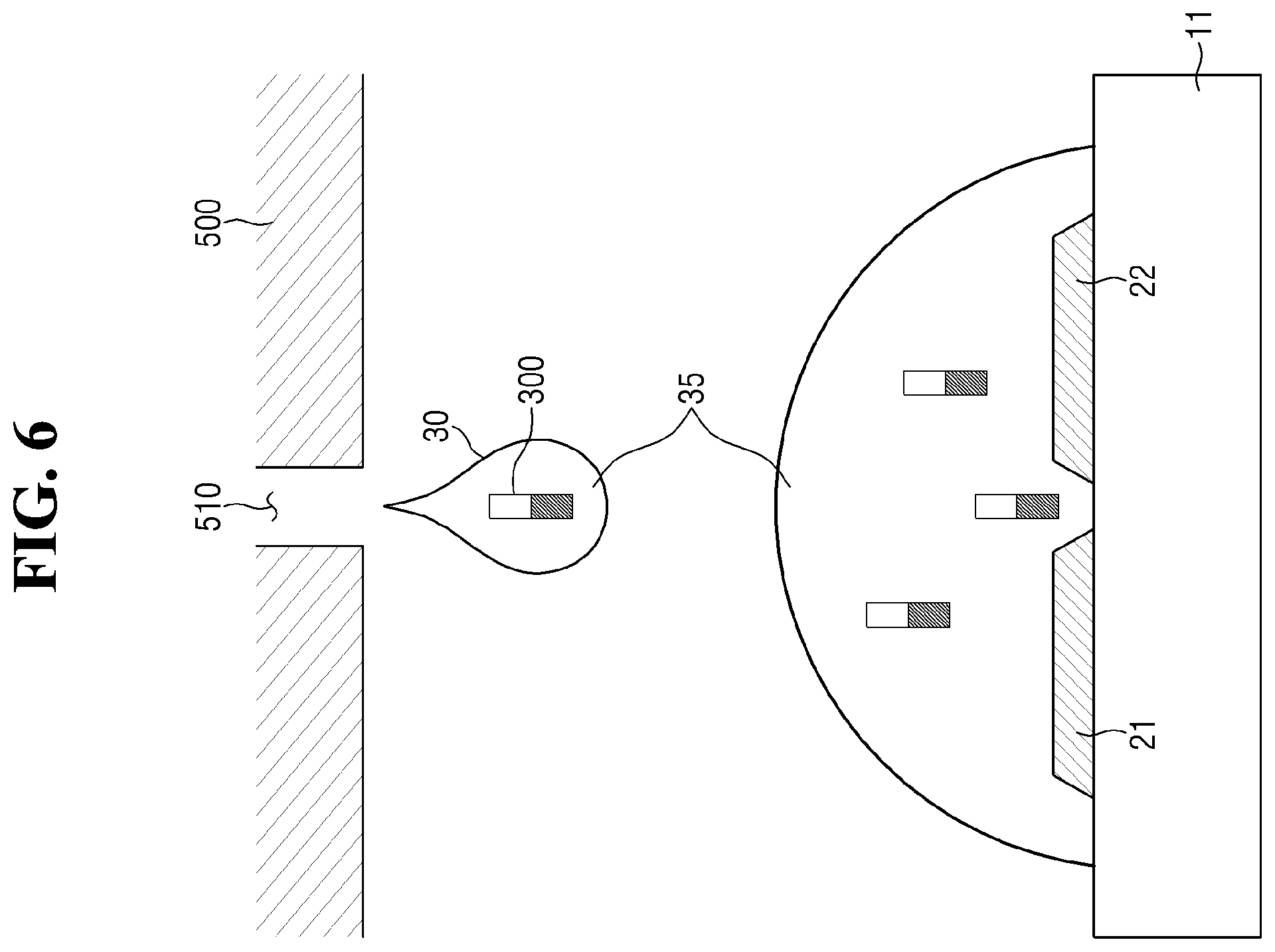 Patent US12155022 Figure 6 – Display device and method for manufacturing display device