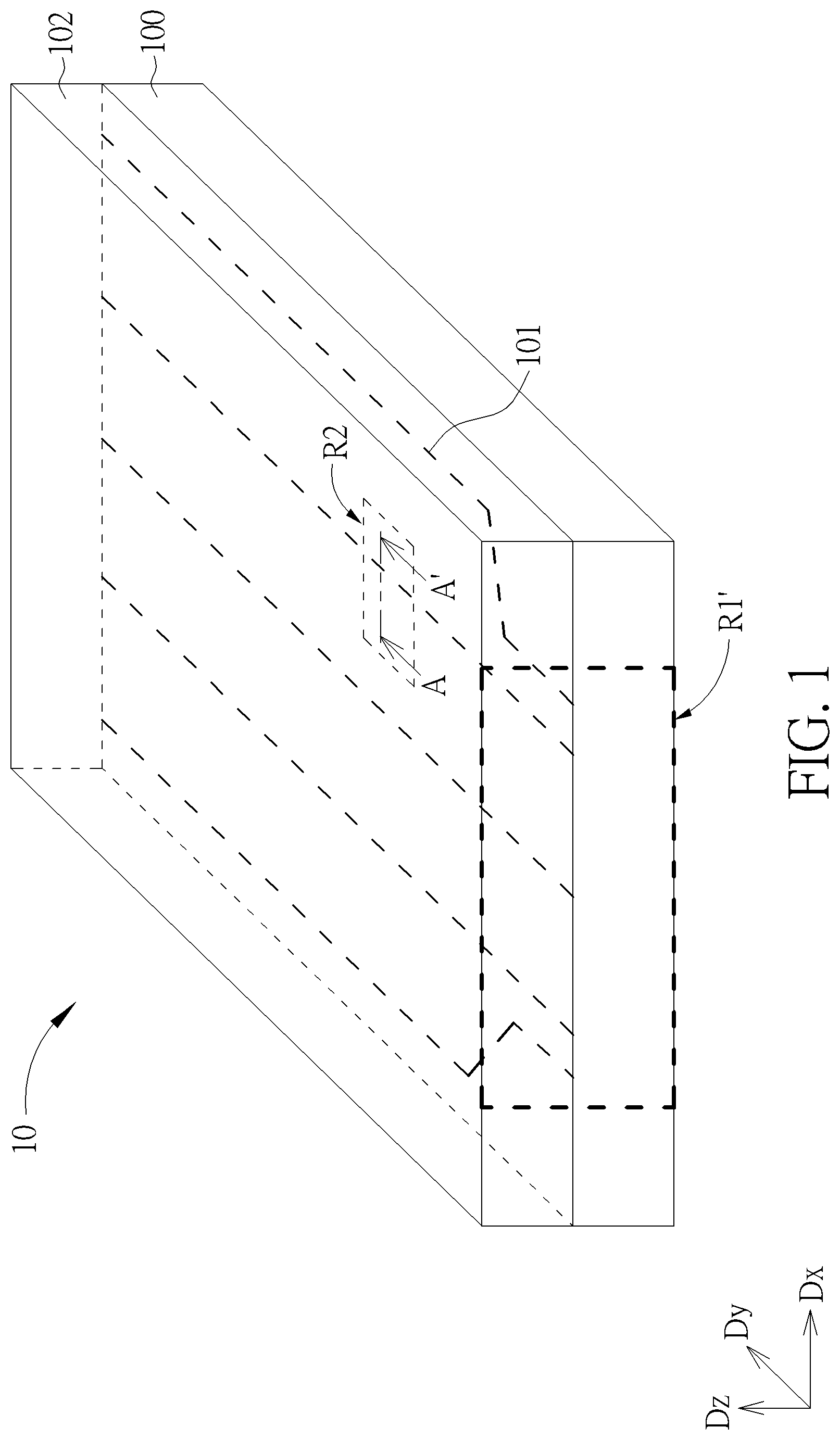Patent US12155025 Figure 1 – Electronic device