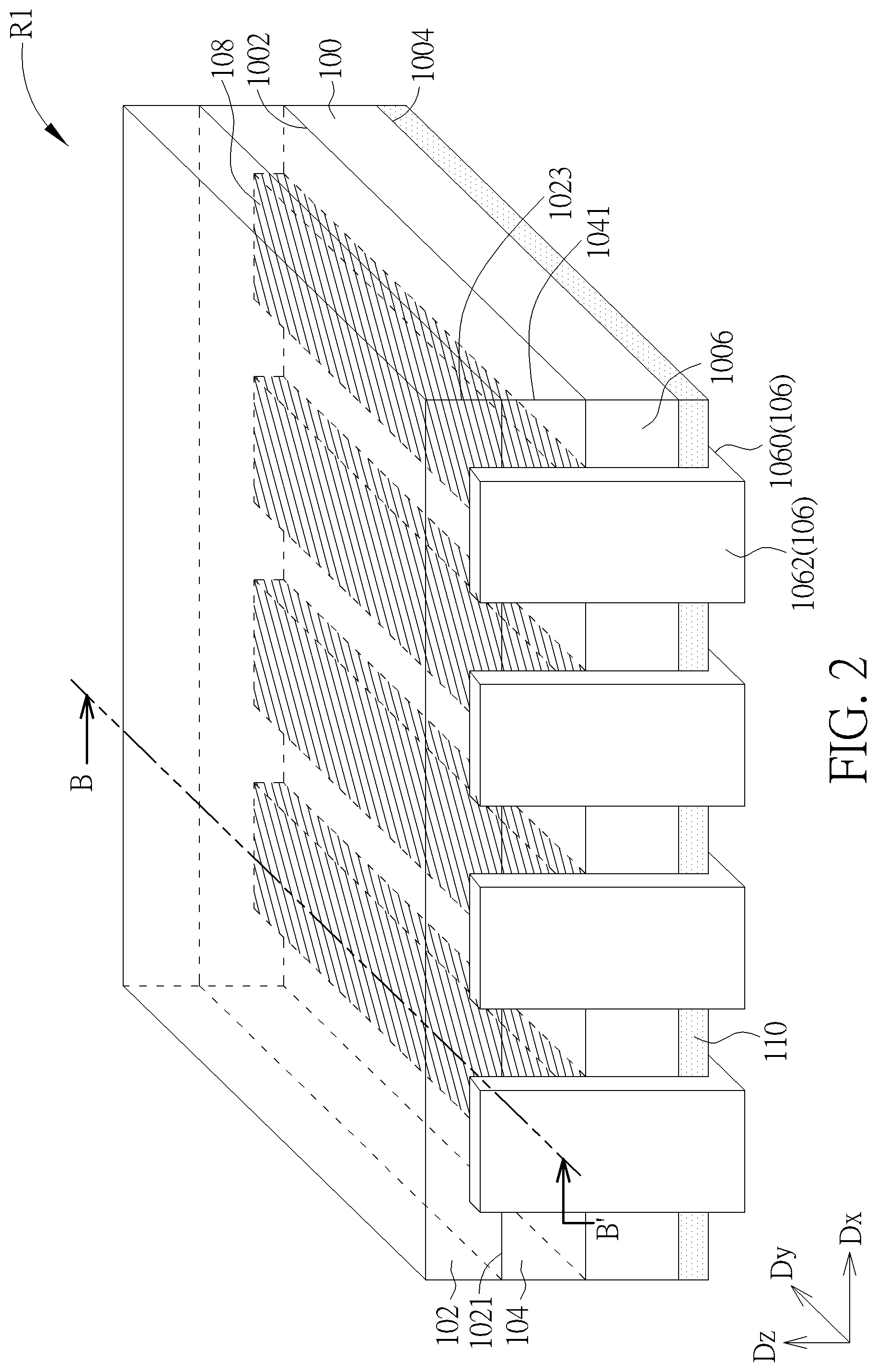 Patent US12155025 Figure 2 – Electronic device