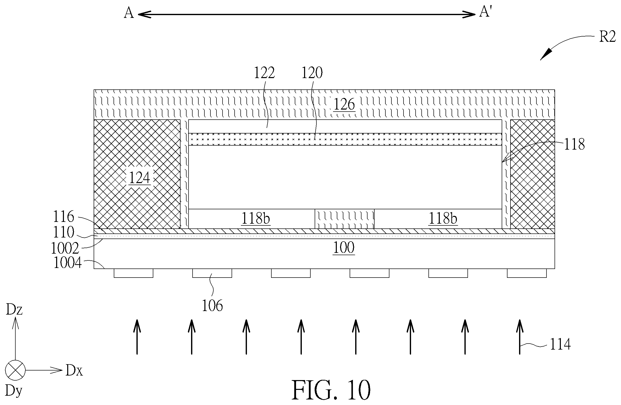 Patent US12155025 Figure 10 – Electronic device