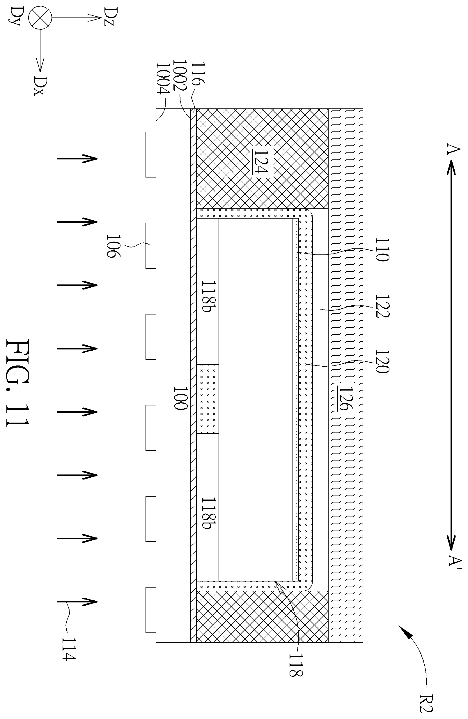 Patent US12155025 Figure 11 – Electronic device