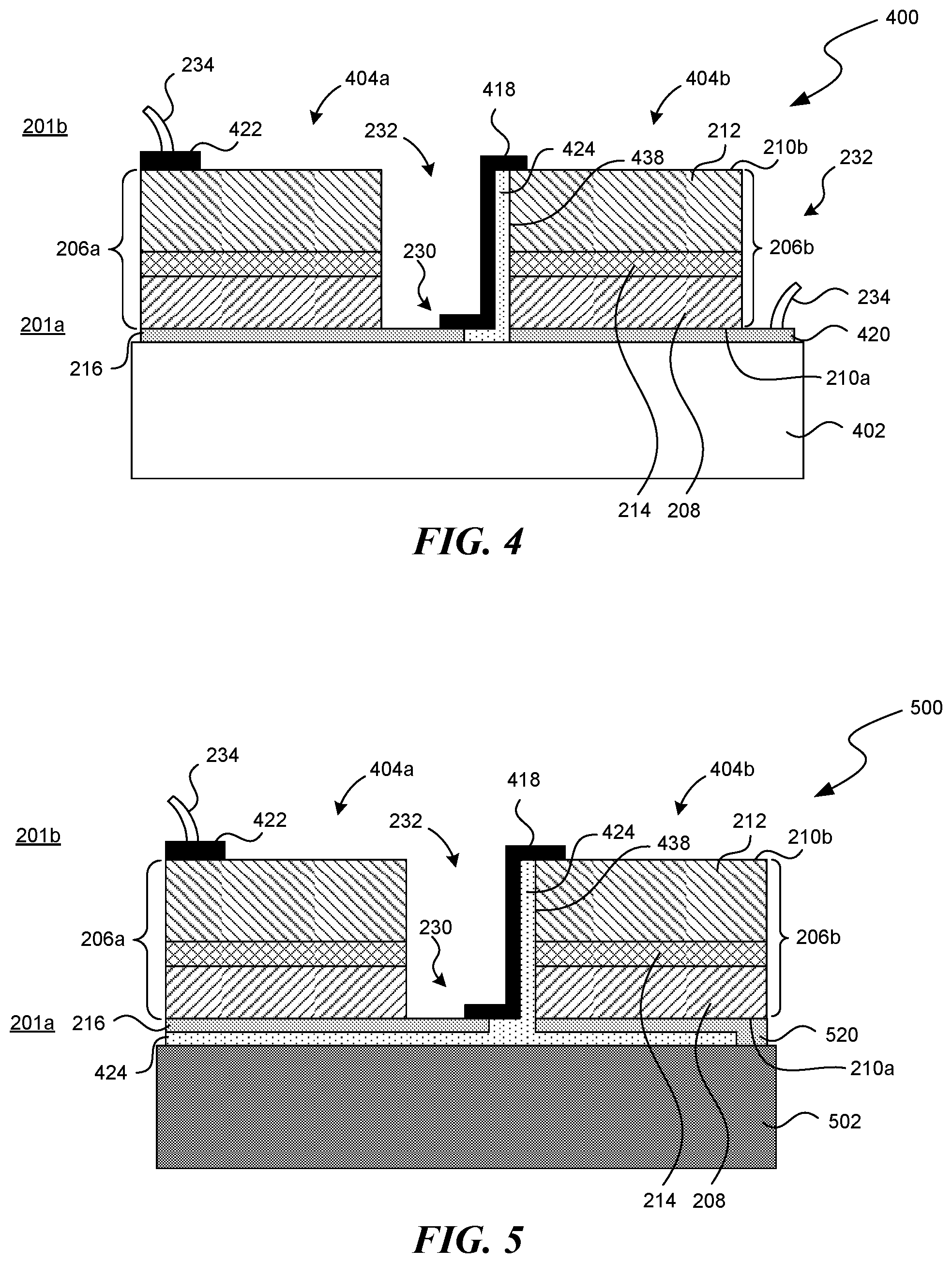 Patent US12155026 Figure 5 – High-voltage solid-state transducers and associated systems and methods