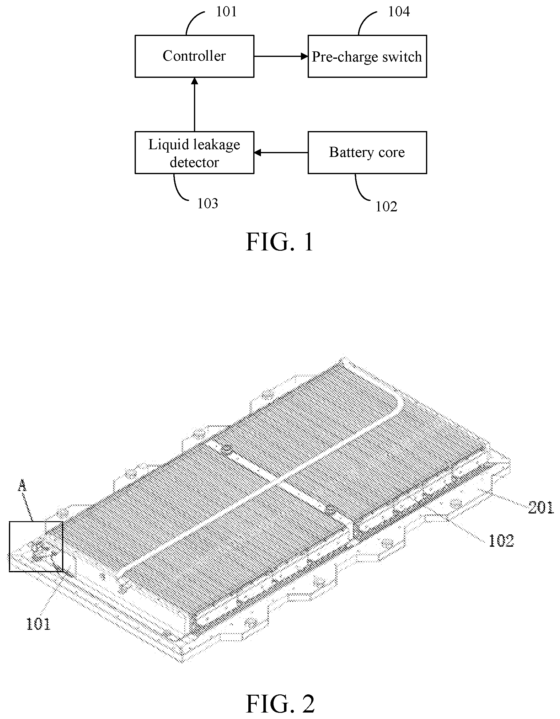 Patent US12155044 — Battery pack, method for controlling a battery pack, and vehicle — Figure 1