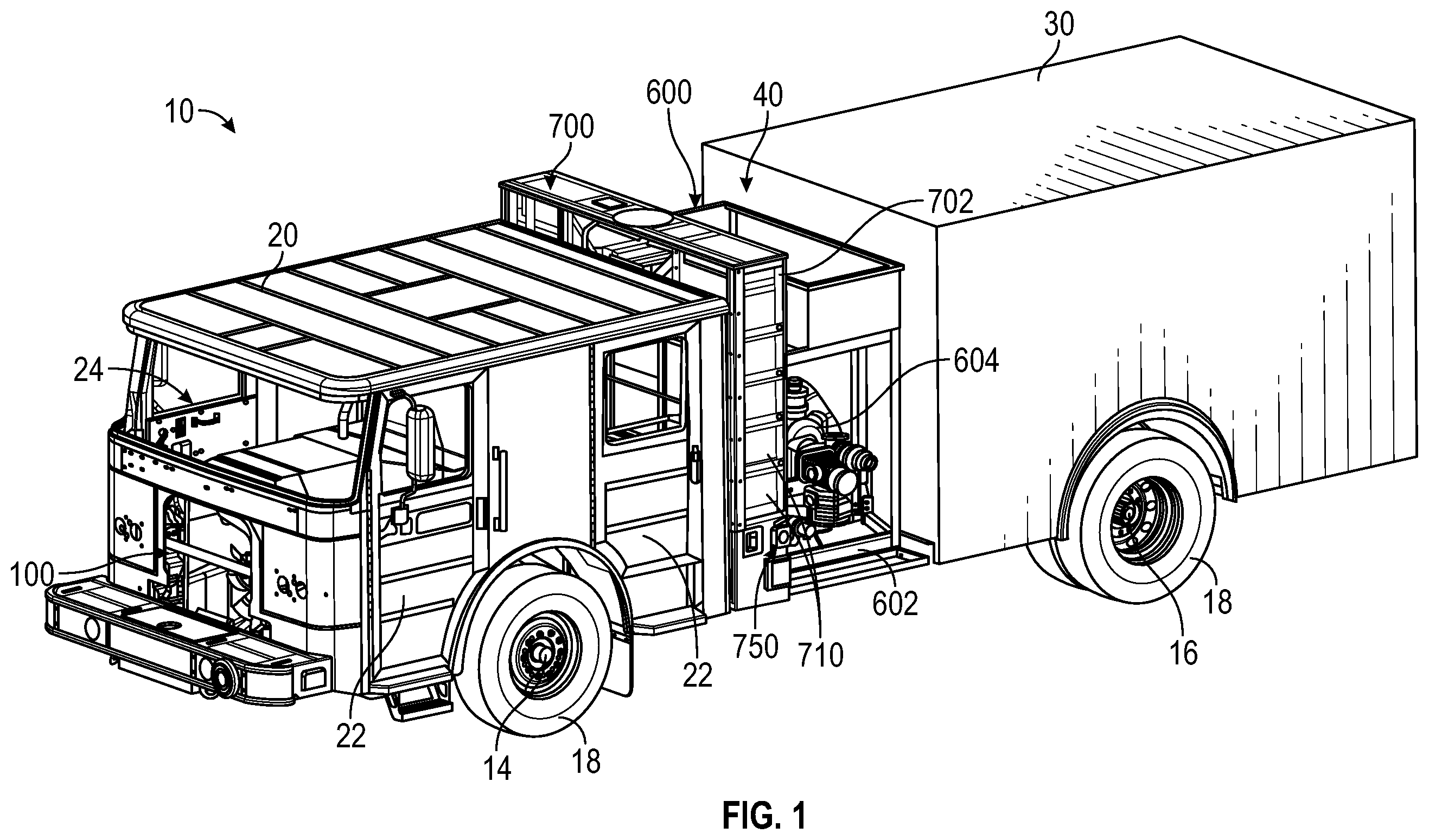 Patent US12155049 — Systems and methods for battery thermal management on a vehicle — Figure 1