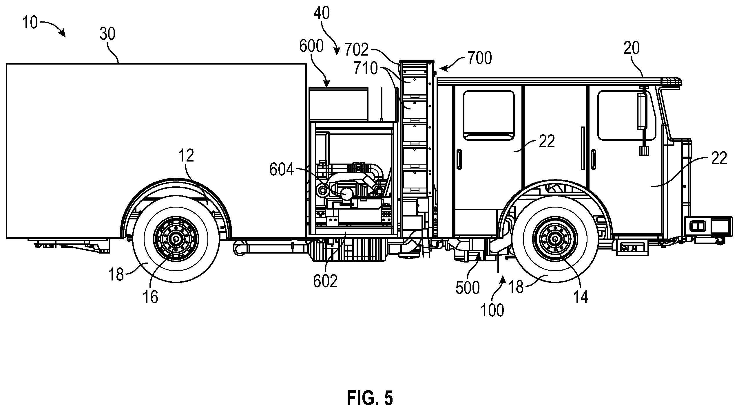 Patent US12155049 Figure 5 – Systems and methods for battery thermal management on a vehicle
