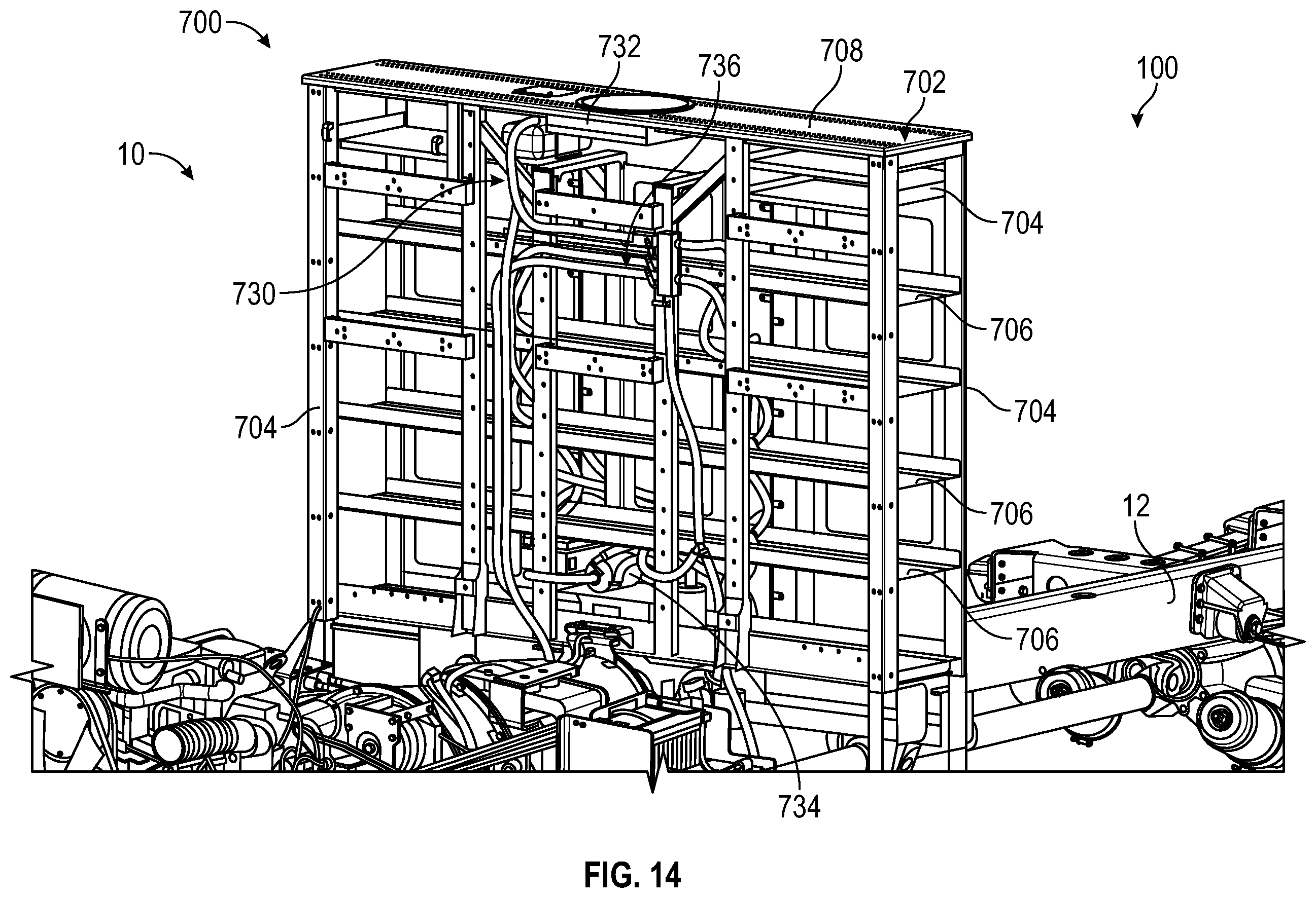 Patent US12155049 Figure 14 – Systems and methods for battery thermal management on a vehicle