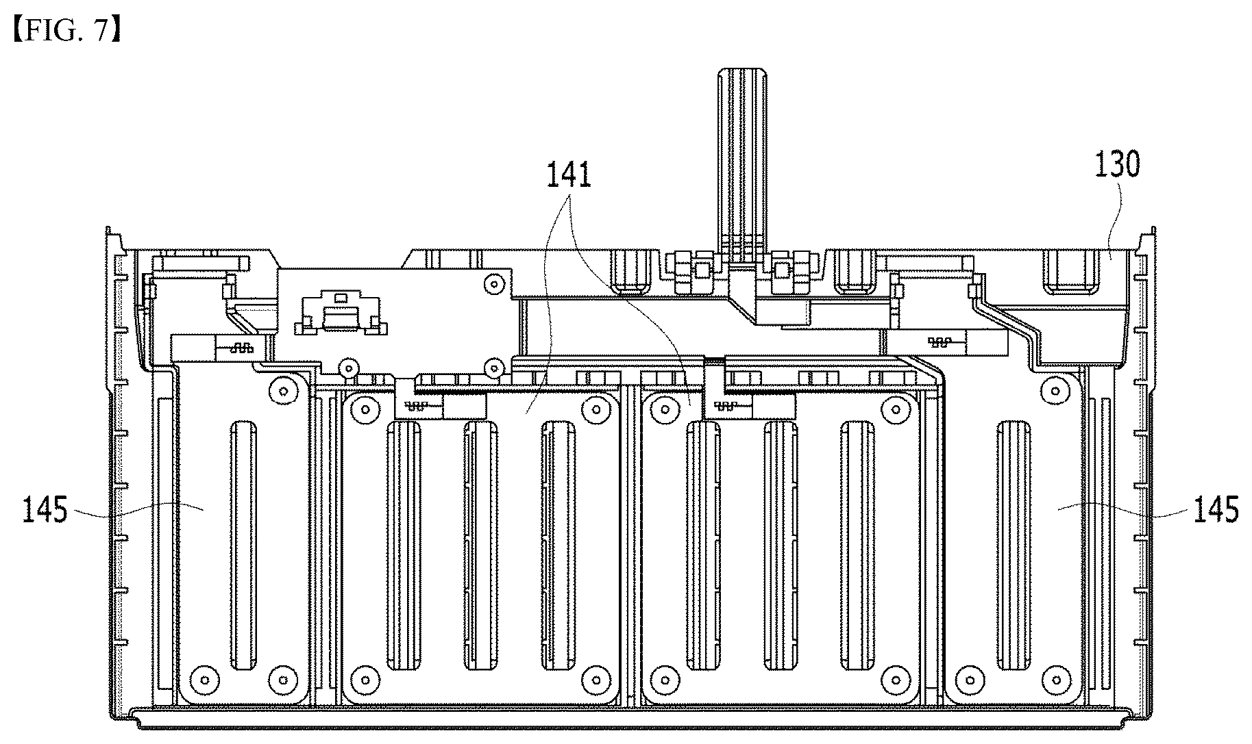 Patent US12155050 Figure 7 – Battery module and battery pack including the same