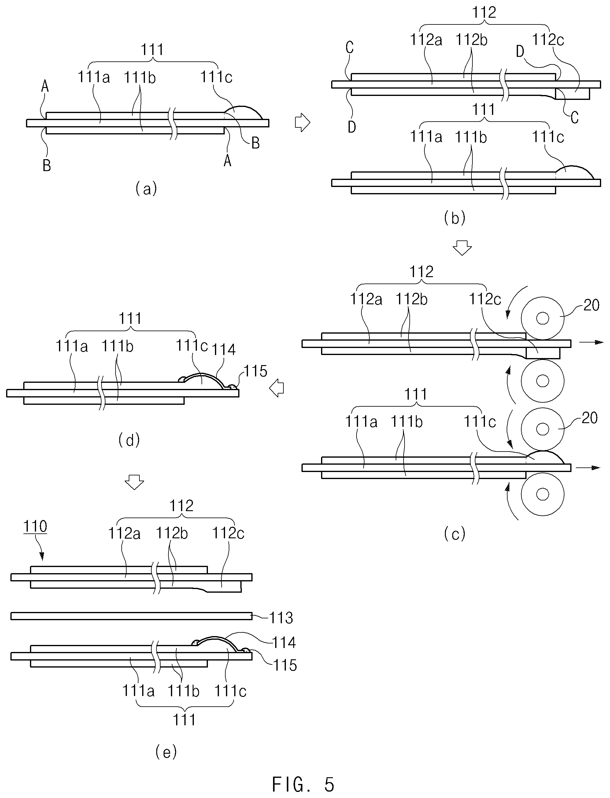 Patent US12155059 Figure 5 – Secondary battery and method for manufacturing the same