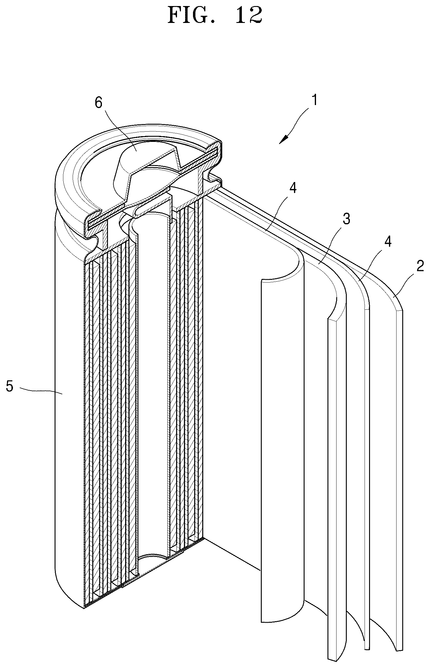 Patent US12155069 Figure 12 – Cathode active material, method of preparing the same, and lithium secondary battery including cathode including the same