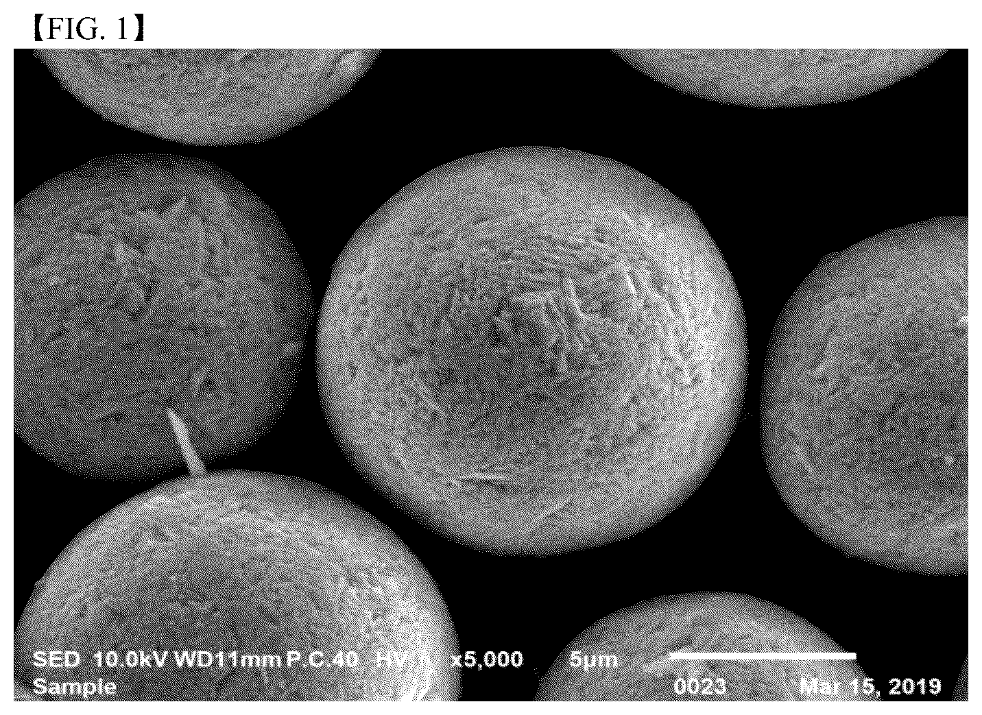 Patent US12155072 Figure 1 – Precursor particle for preparation of cathode active material for secondary battery and novel precursor powder containing same