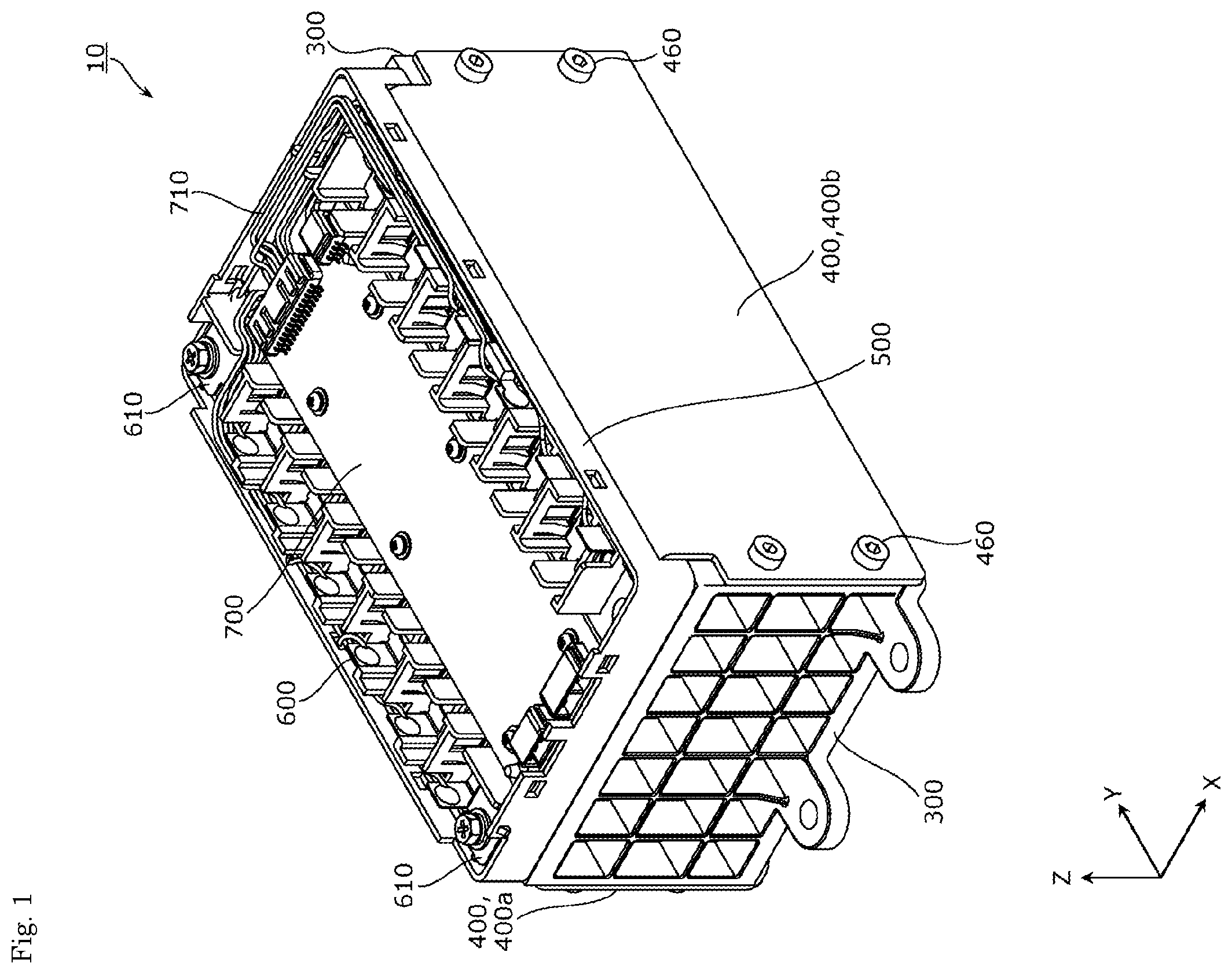 Patent US12155082 Figure 1 – Energy storage apparatus