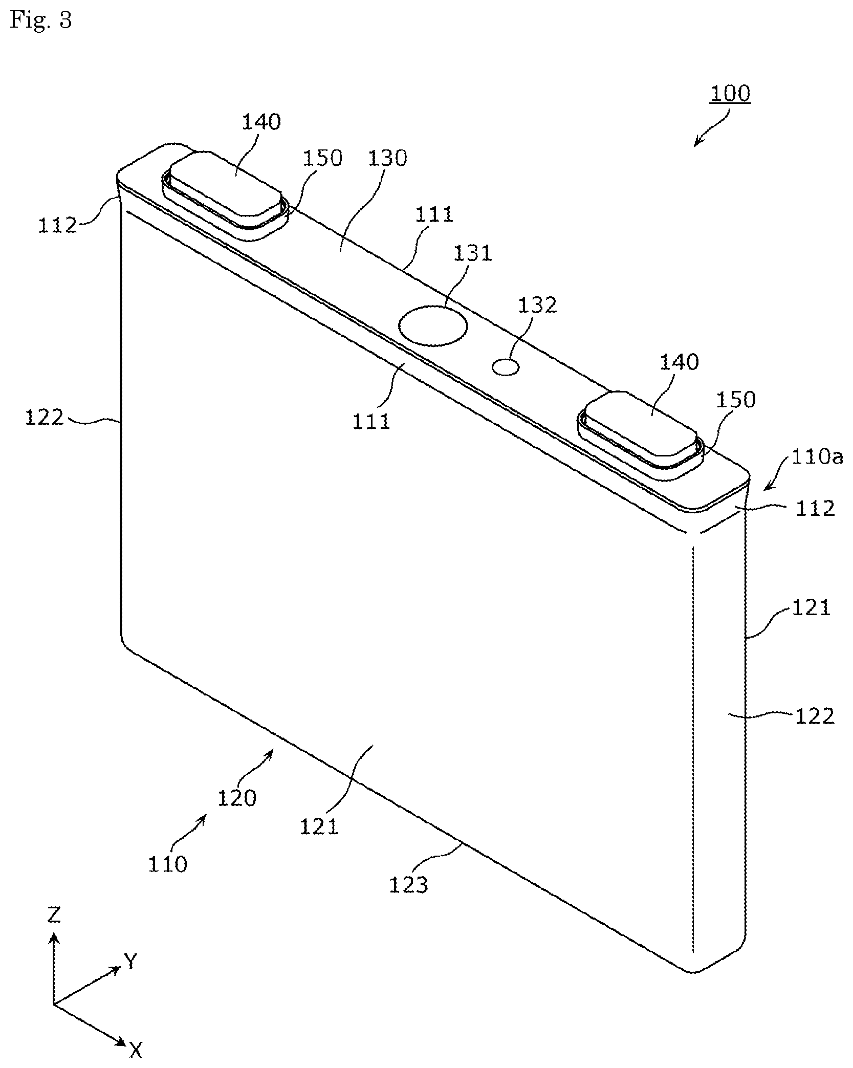 Patent US12155082 Figure 3 – Energy storage apparatus