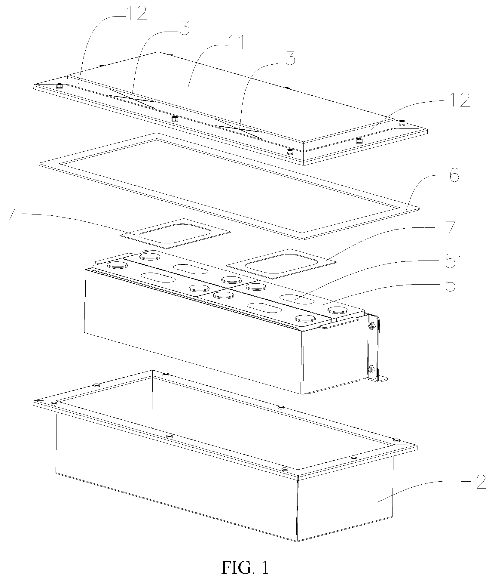 Patent US12155085 Figure 1 – Battery pack