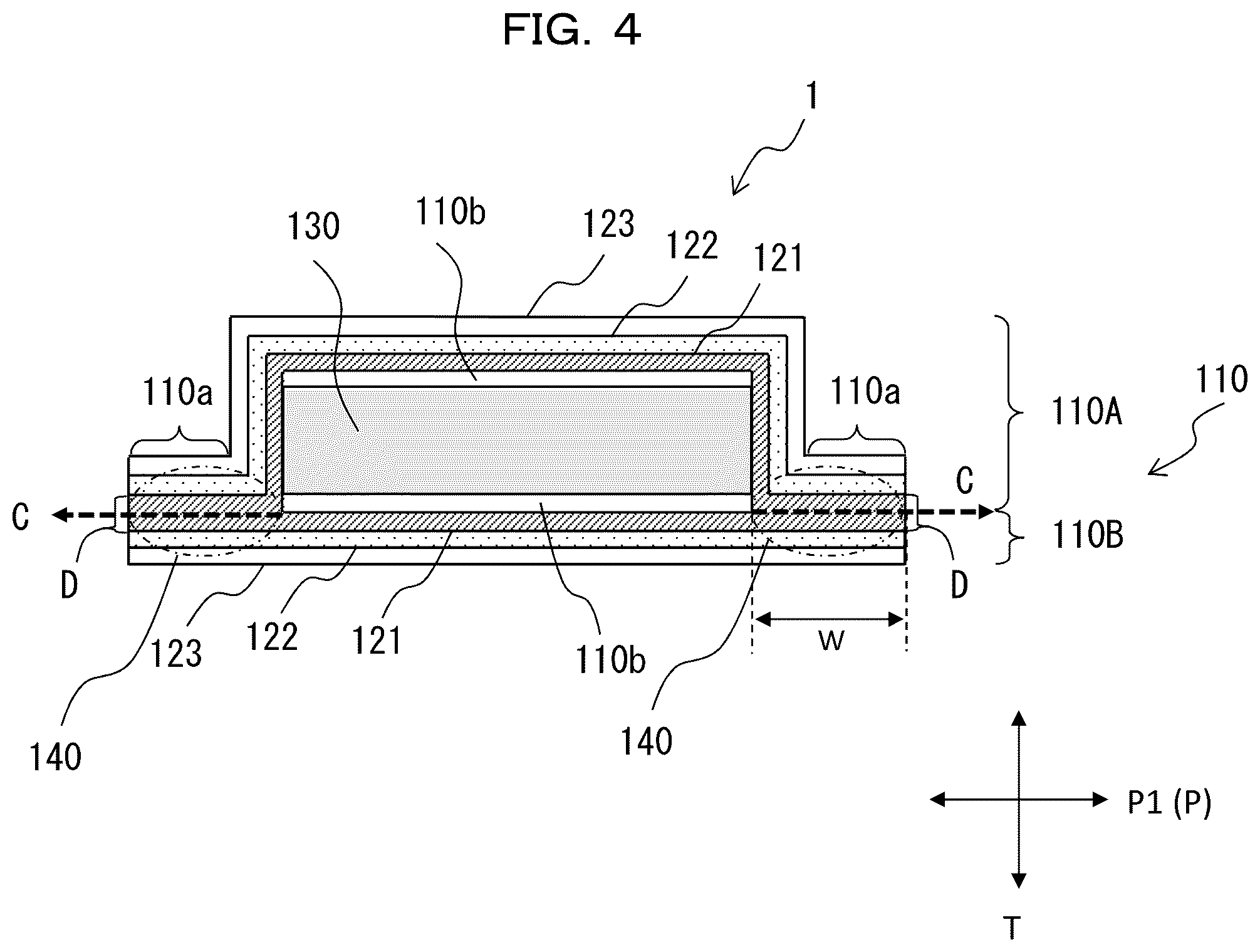 Patent US12155090 Figure 7 – Partition member and battery pack