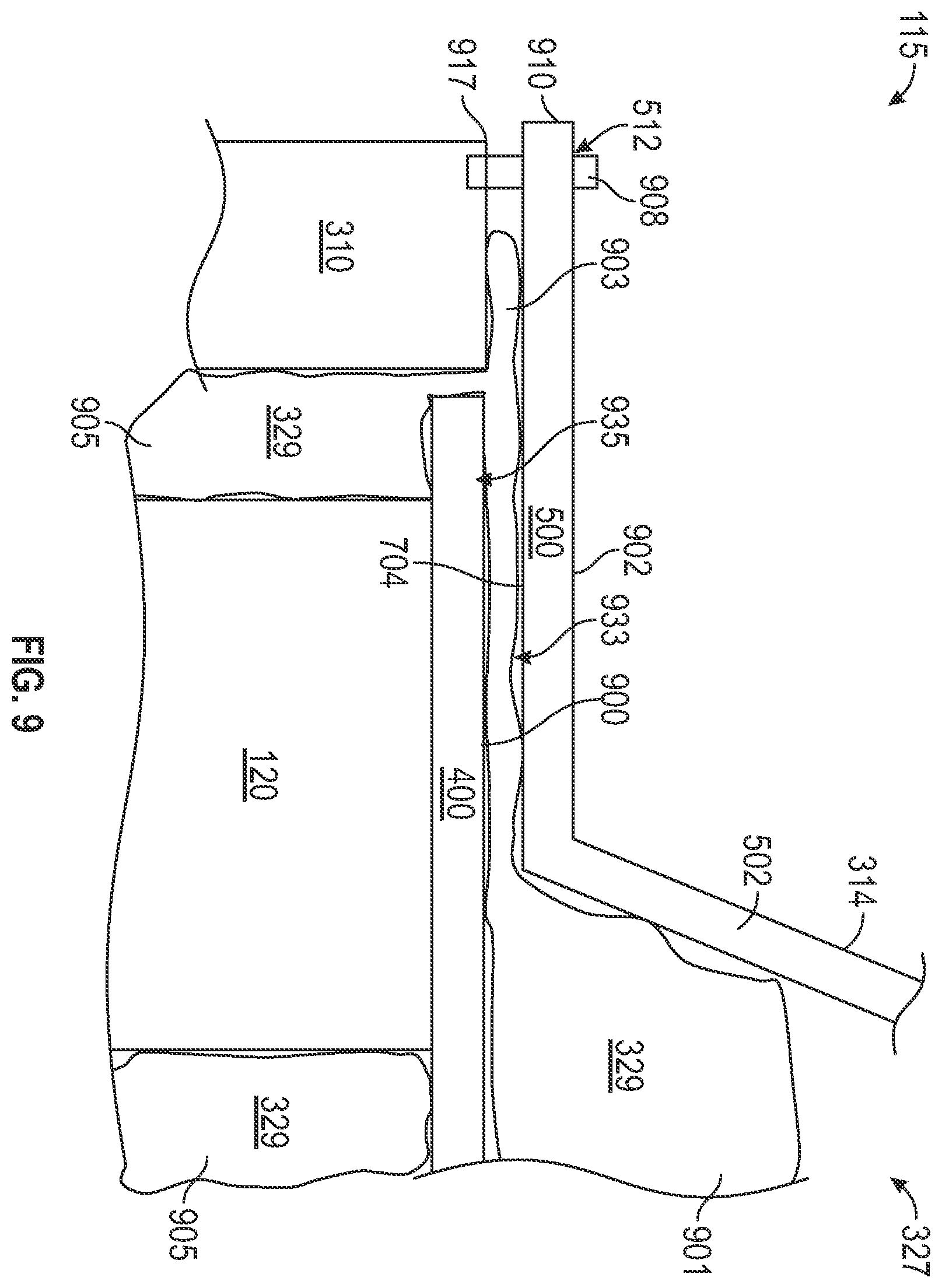 Patent US12155092 Figure 11 – Potting dam