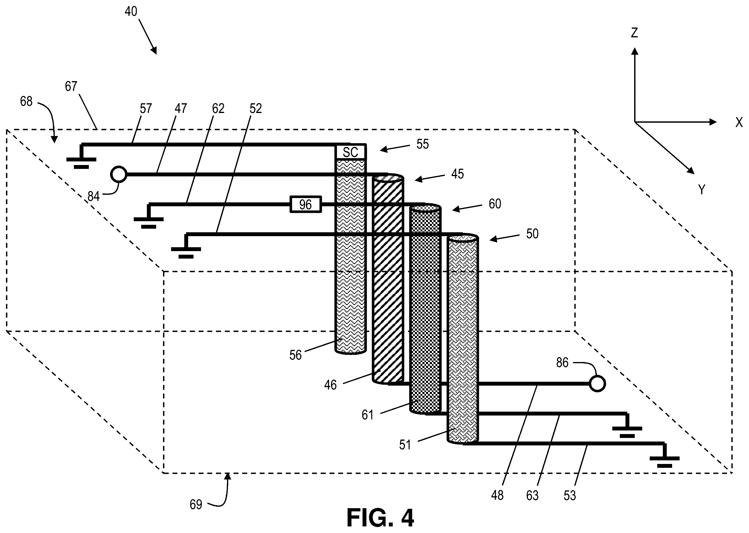 Patent US12155105 Figure 4 – TSV phase shifter