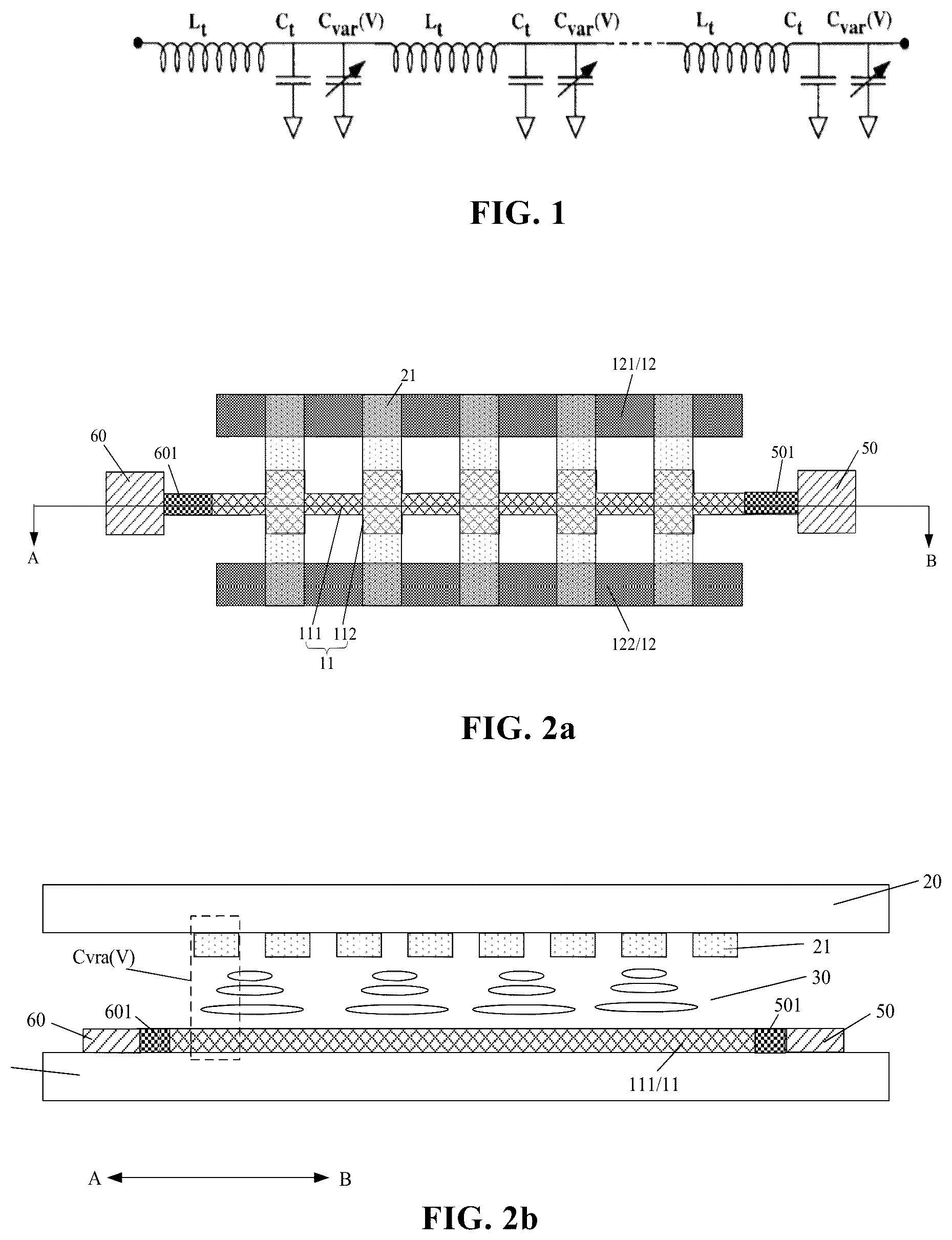 Patent US12155106 Figure 1 – Phase shifter and antenna