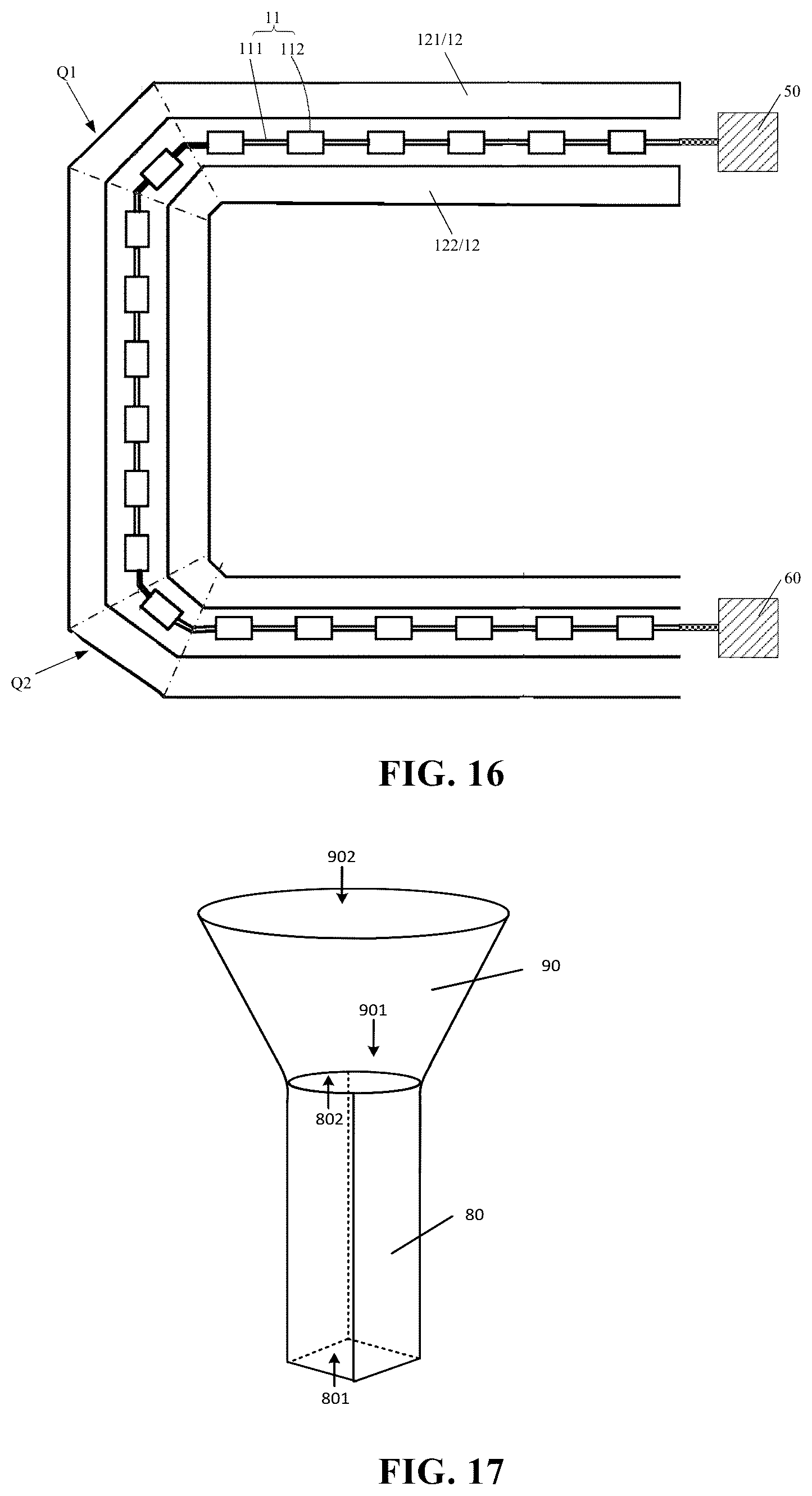 Patent US12155106 Figure 10 – Phase shifter and antenna