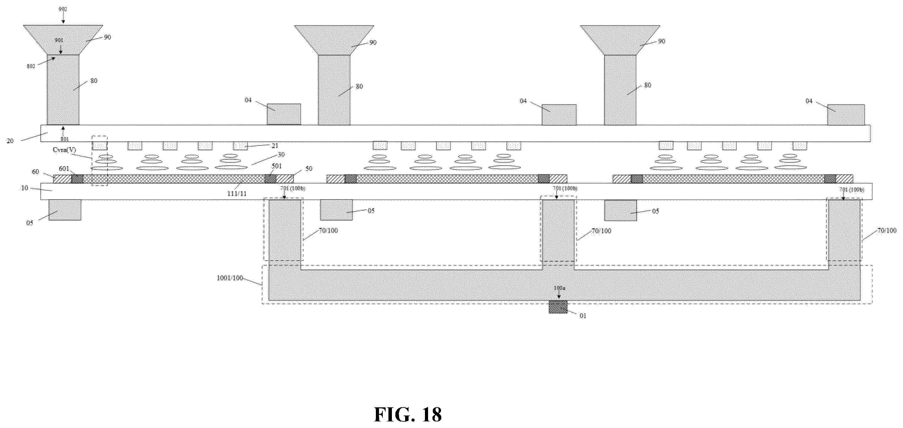 Patent US12155106 Figure 11 – Phase shifter and antenna
