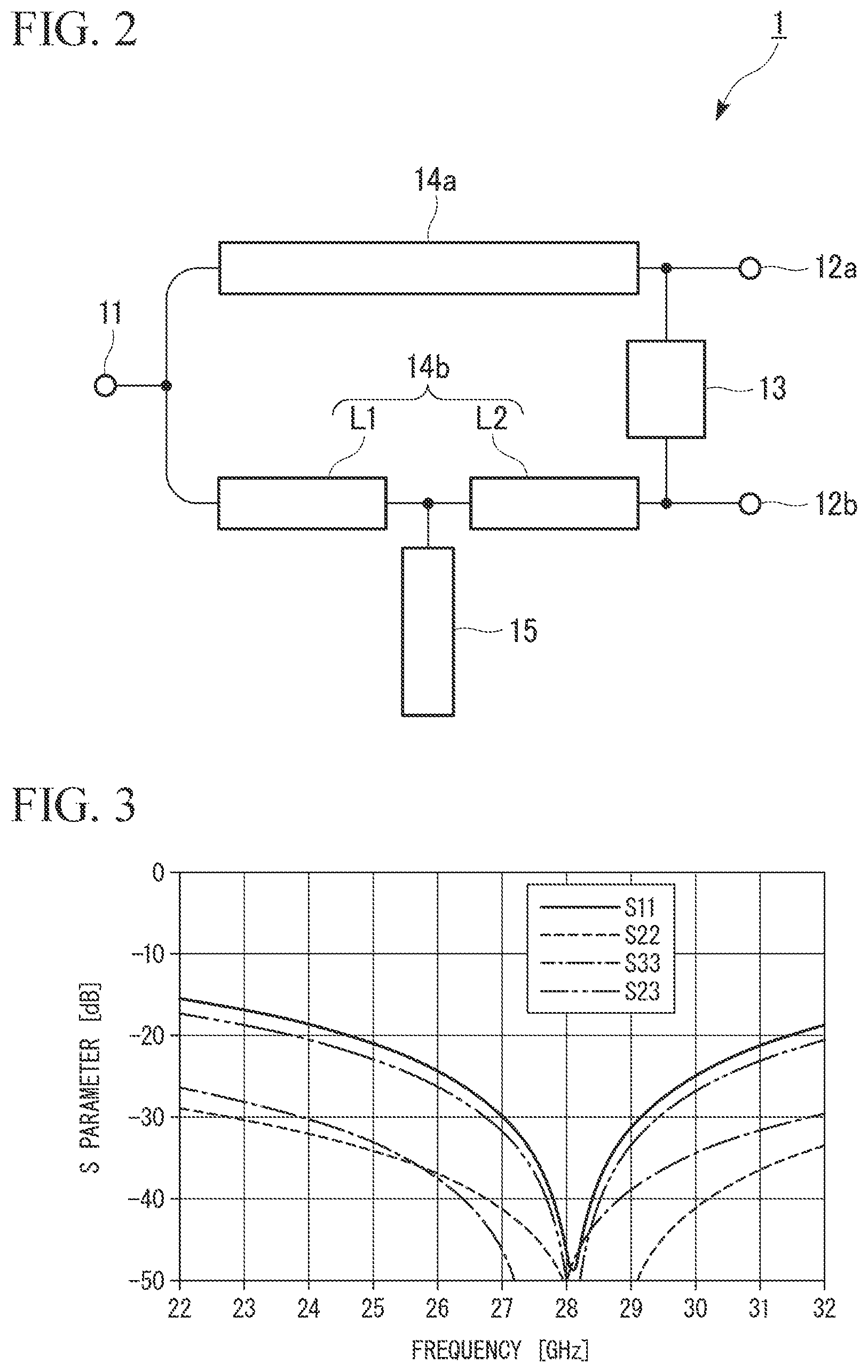 Patent US12155108 Figure 2 – Power splitter-combiner