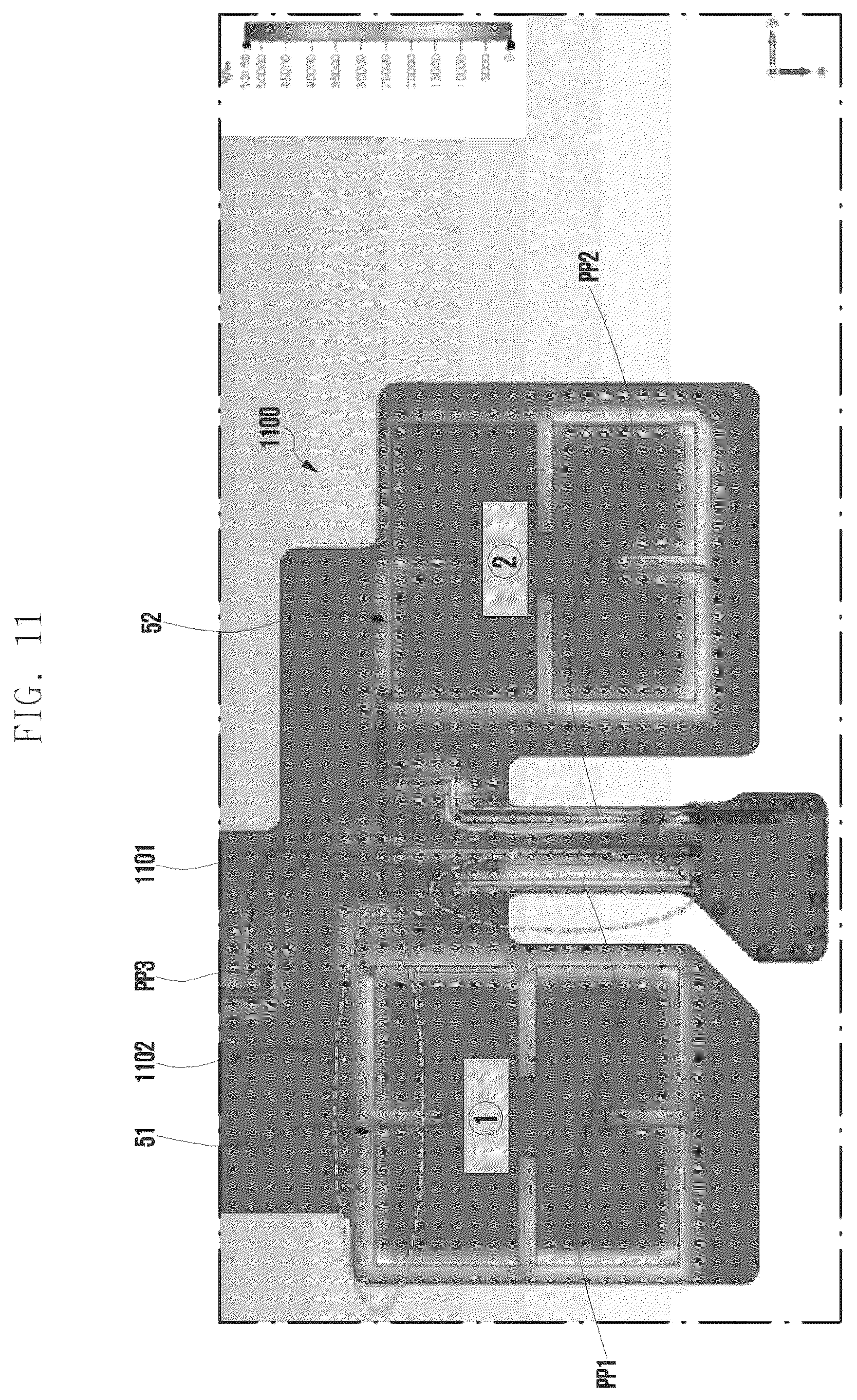 Patent US12155114 Figure 11 – Electronic device including antenna