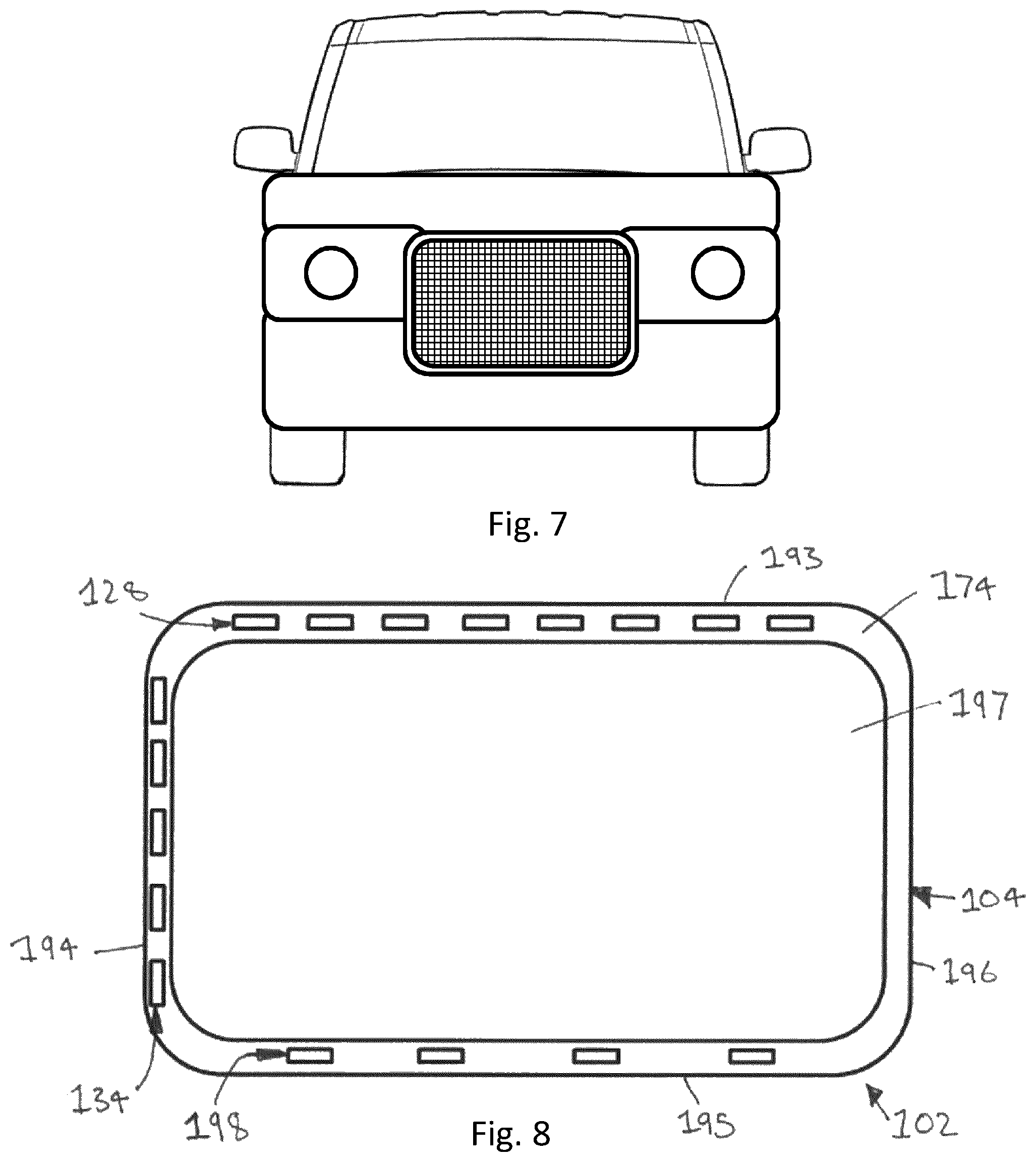 Patent US12155116 Figure 7 – Wave guide for an array antenna