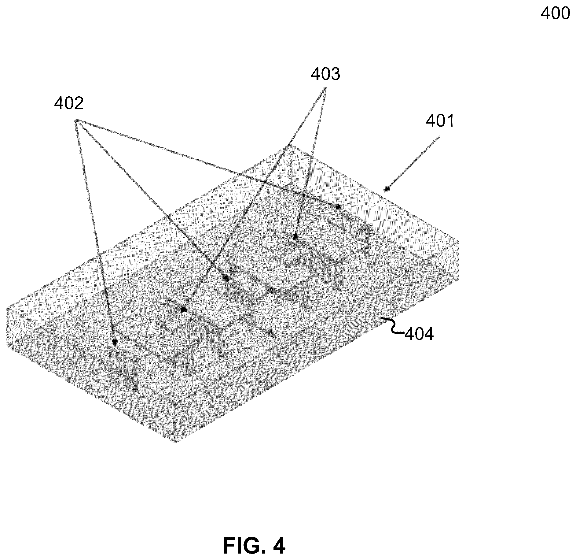 Patent US12155121 Figure 4 – Ultra wideband isolation for coupling reduction in an antenna array