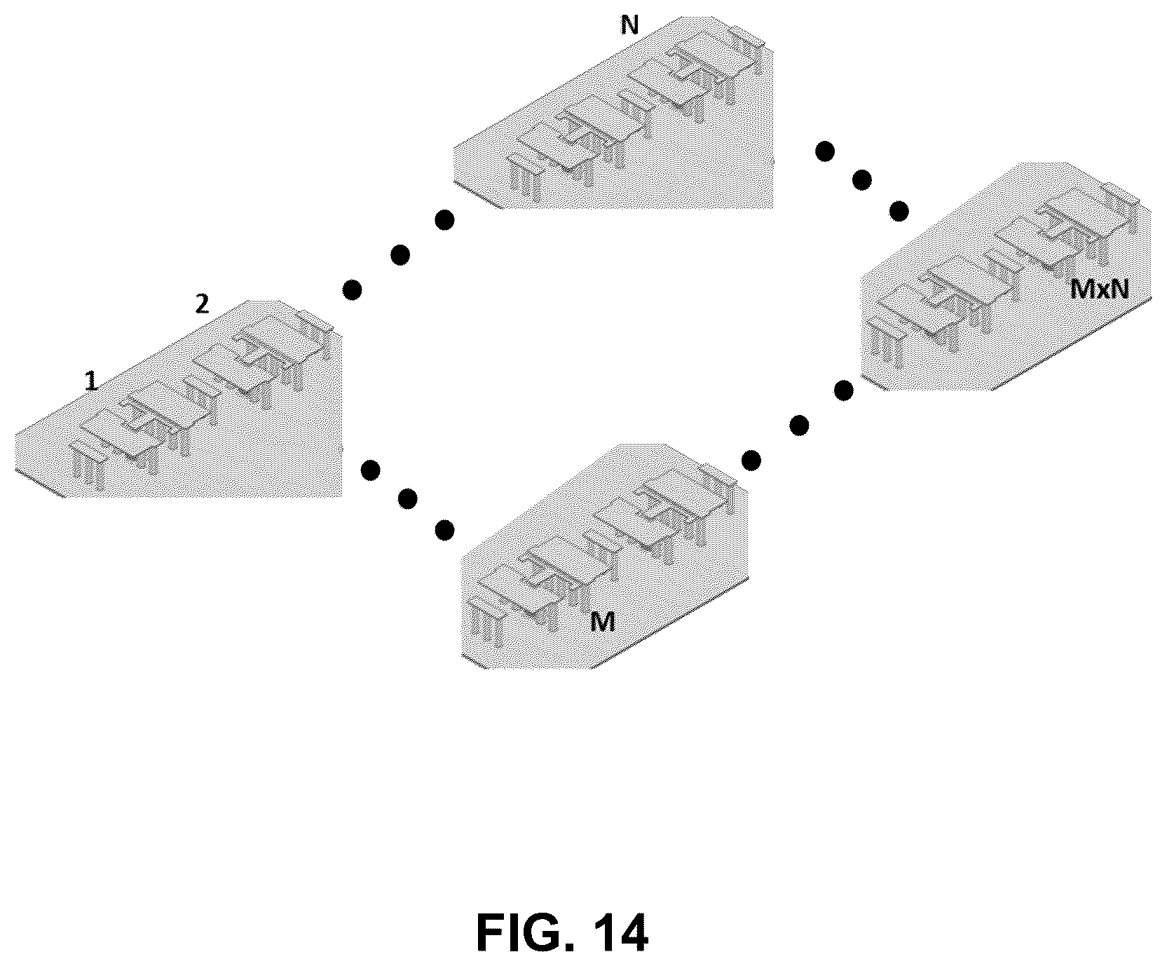 Patent US12155121 Figure 14 – Ultra wideband isolation for coupling reduction in an antenna array