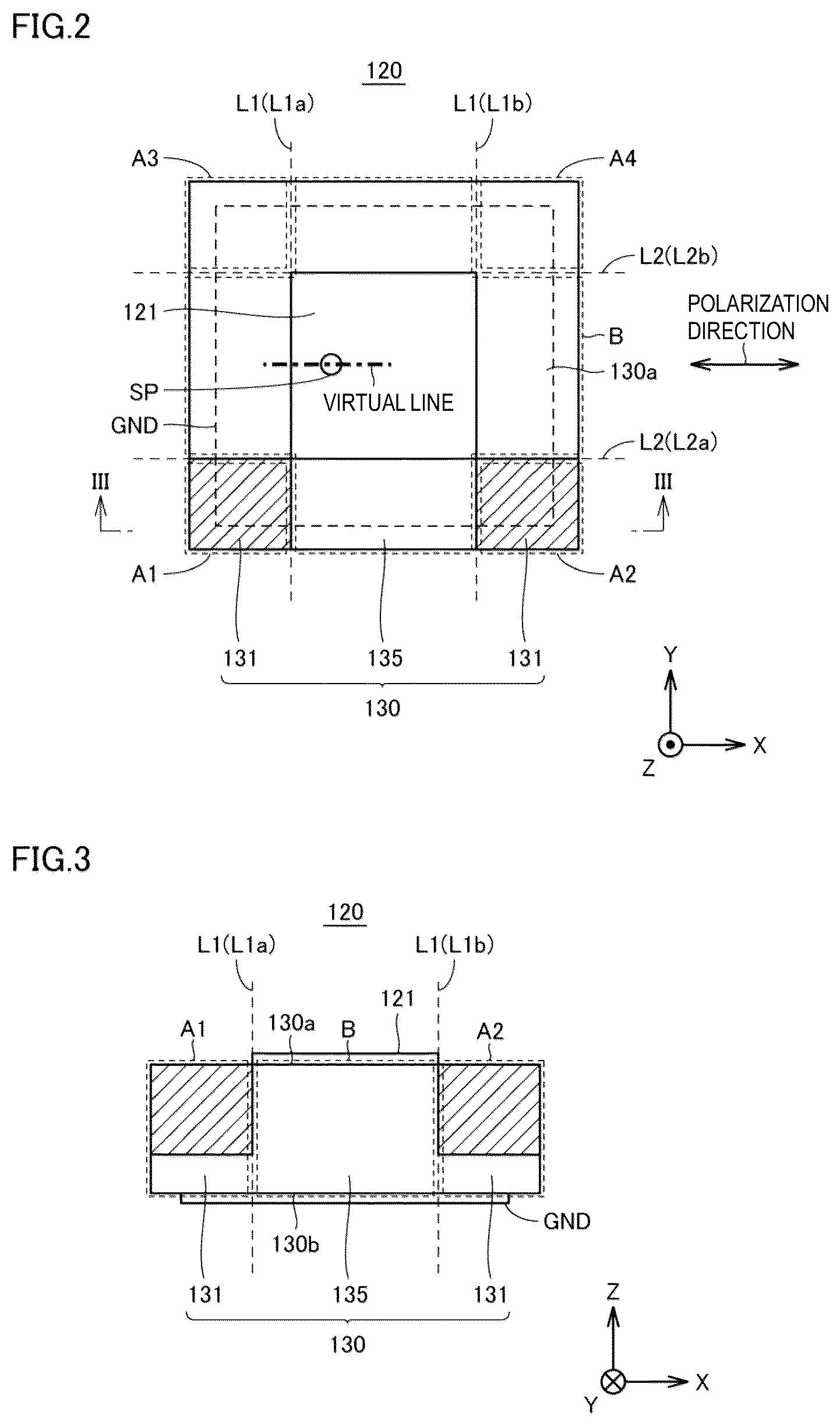 Patent US12155123 Figure 2 – Antenna device