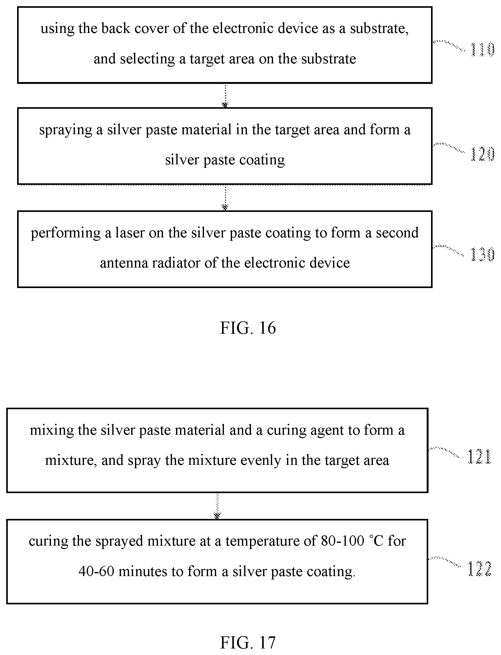 Patent US12155125 Figure 8 – Electronic device and method for fabricating antenna radiator