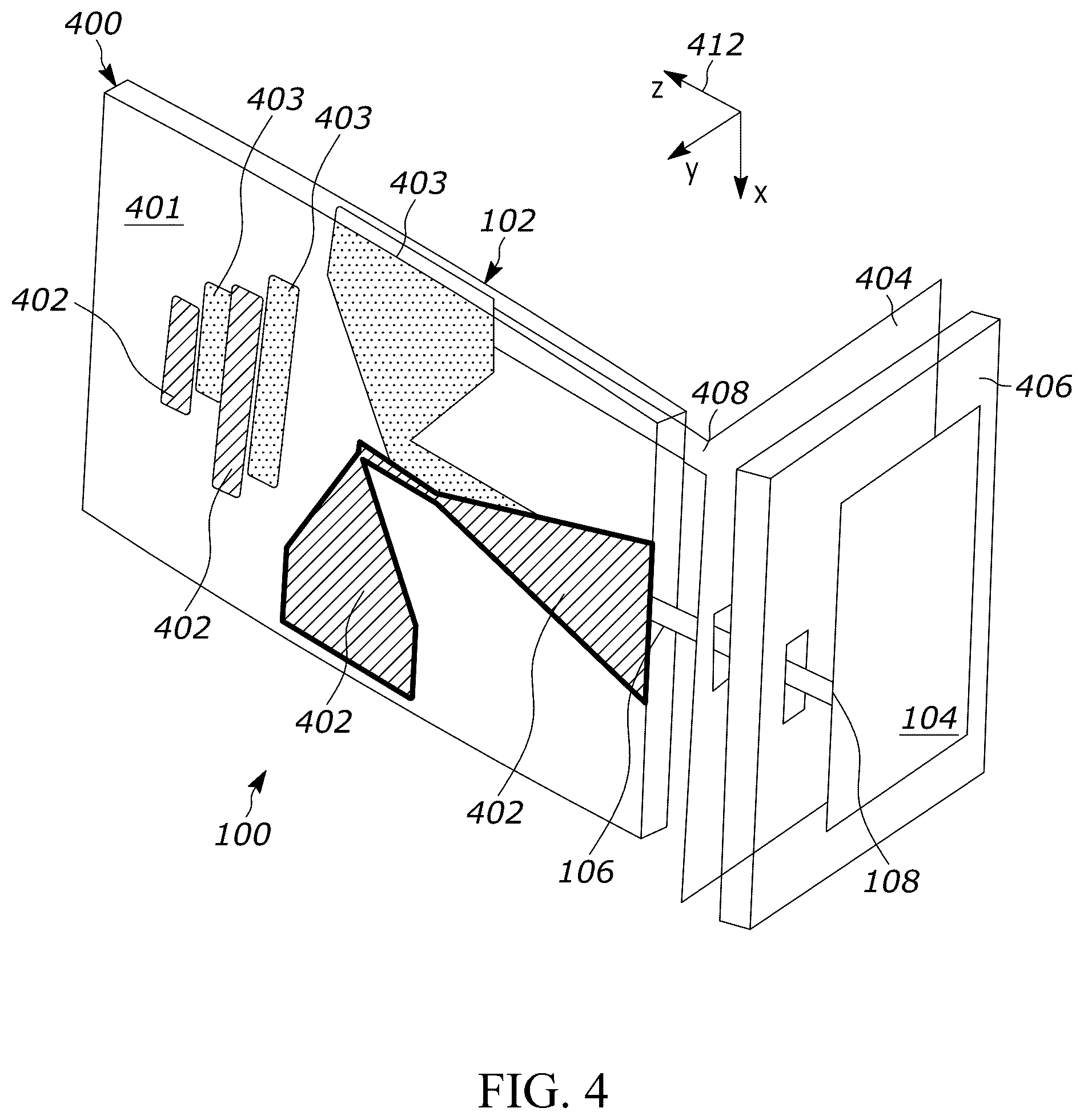 Patent US12155128 Figure 3 – Electronically reconfigurable 1-bit phase quantization phased array element