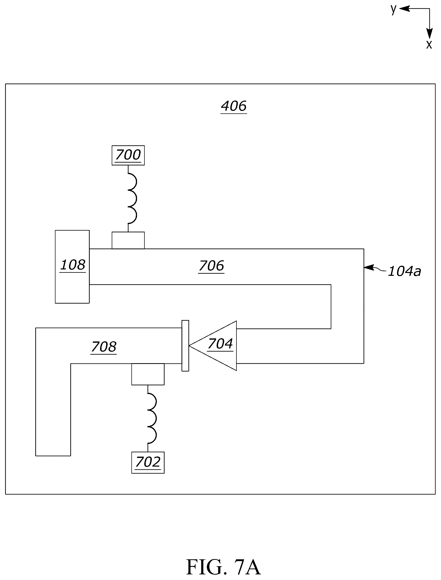Patent US12155128 Figure 7 – Electronically reconfigurable 1-bit phase quantization phased array element