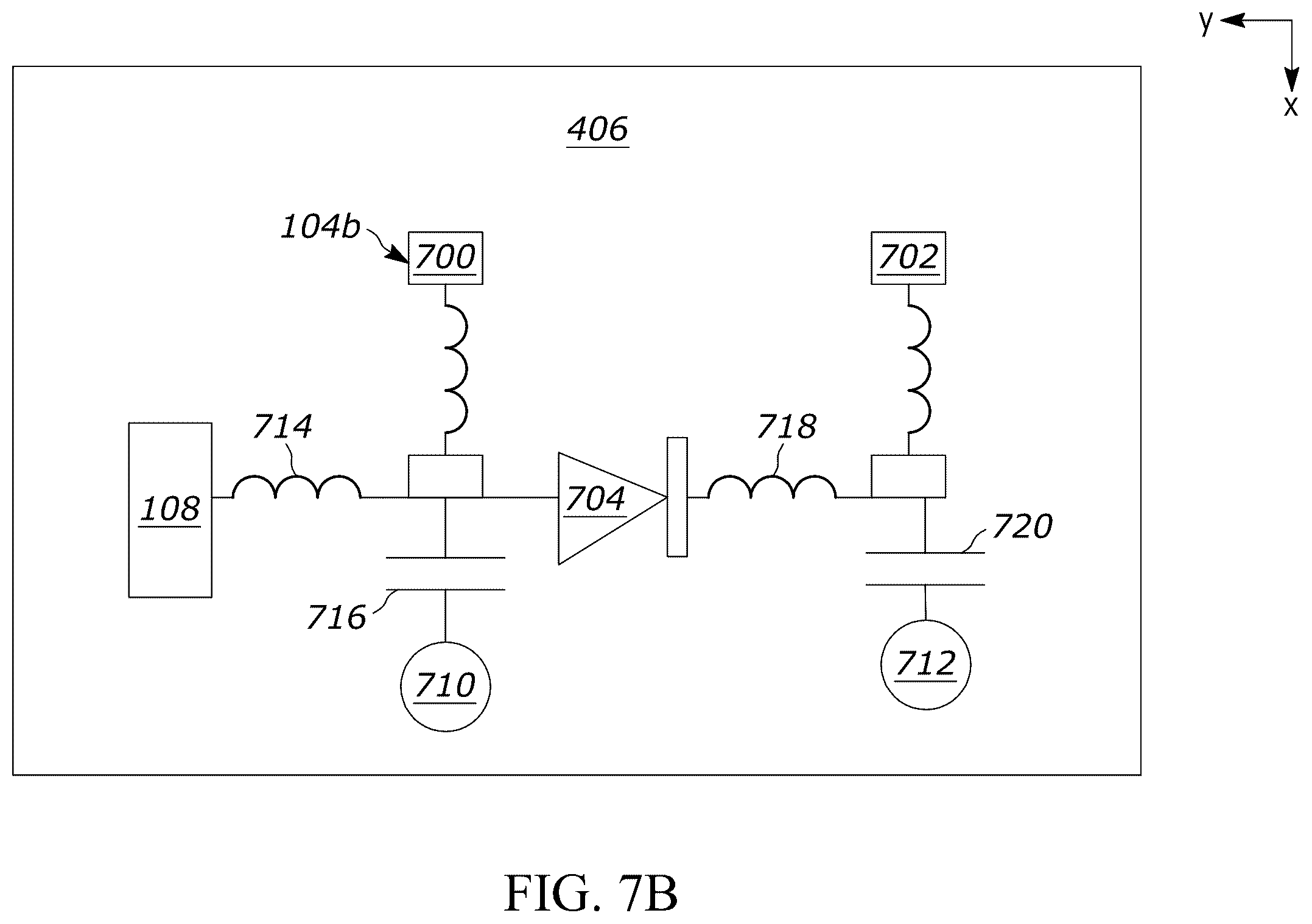 Patent US12155128 Figure 8 – Electronically reconfigurable 1-bit phase quantization phased array element