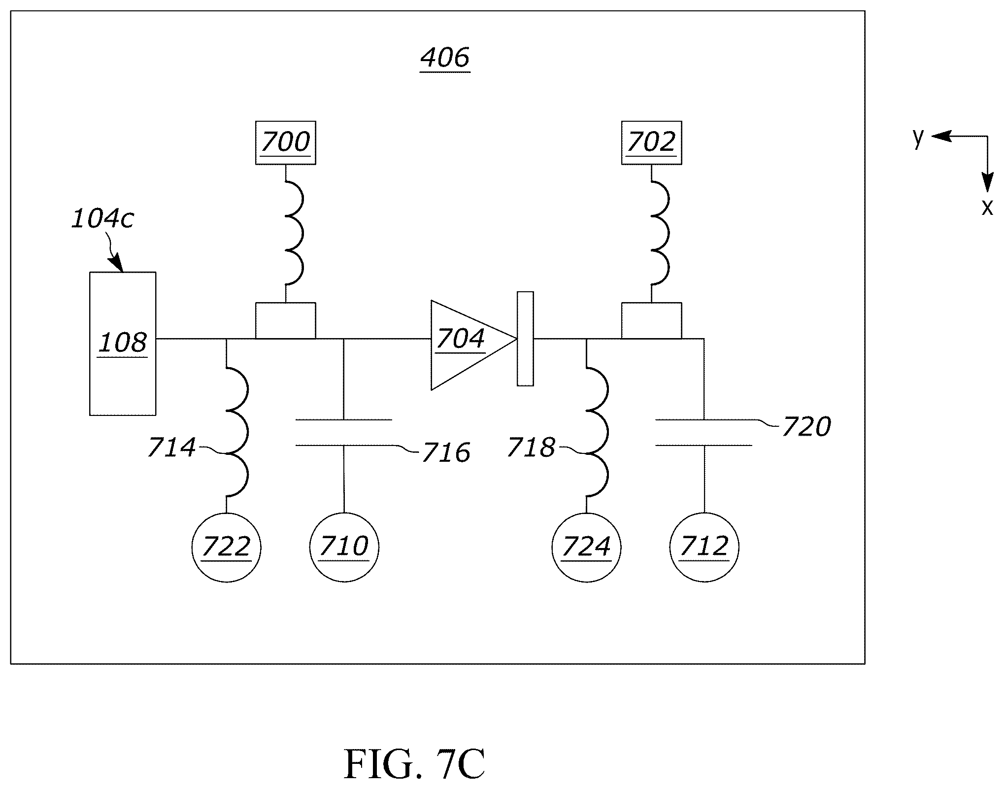 Patent US12155128 Figure 9 – Electronically reconfigurable 1-bit phase quantization phased array element