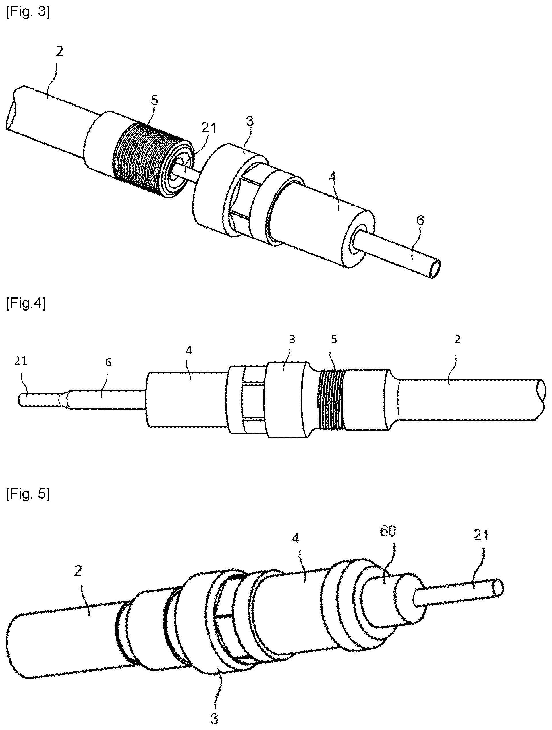 Patent US12155136 Figure 2 – Terminal device for a shielded cable with mineral insulation