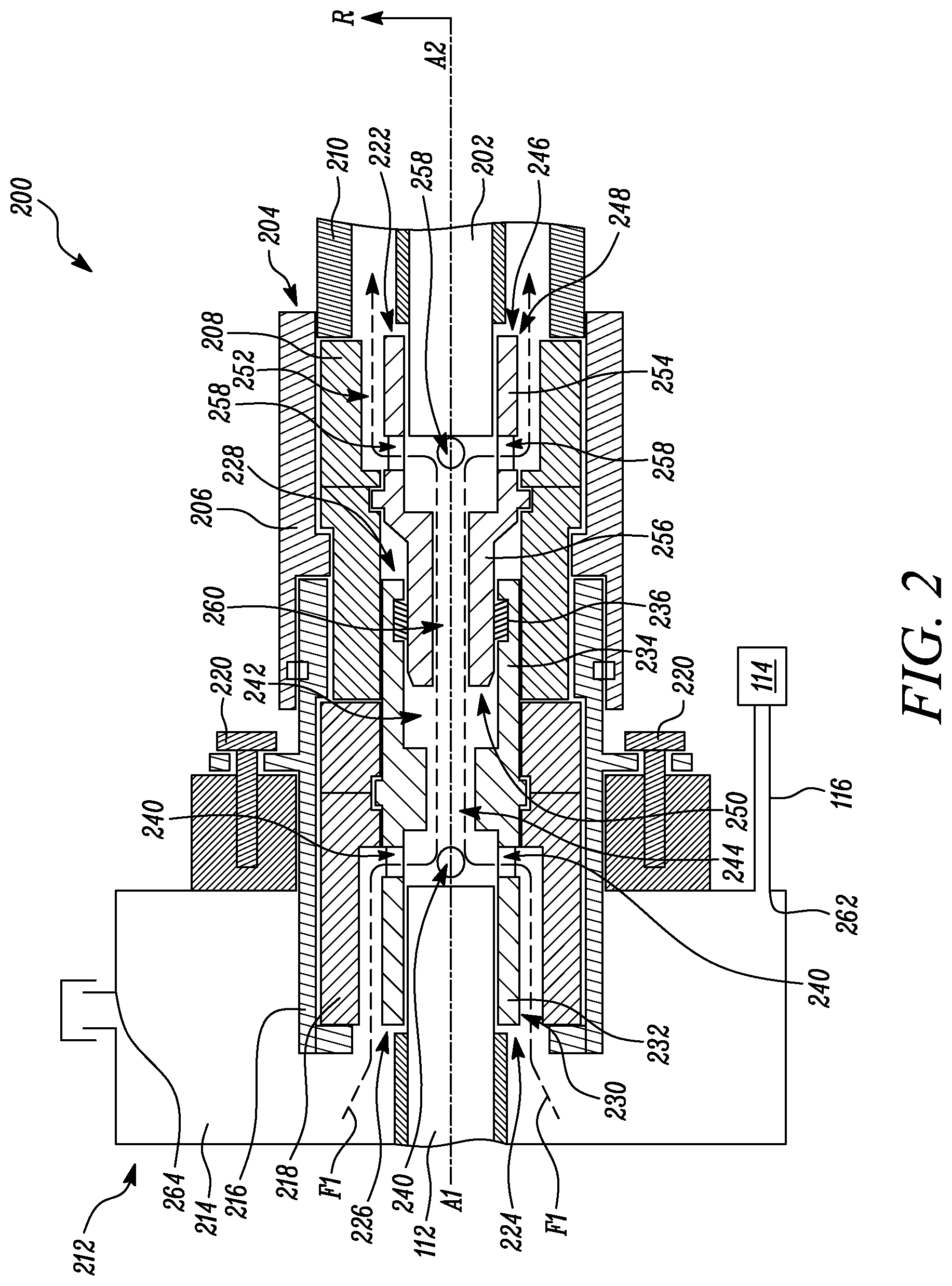 Patent US12155141 Figure 3 – Connector assembly having a cable connected charging pin and socket in fluid communication with one another