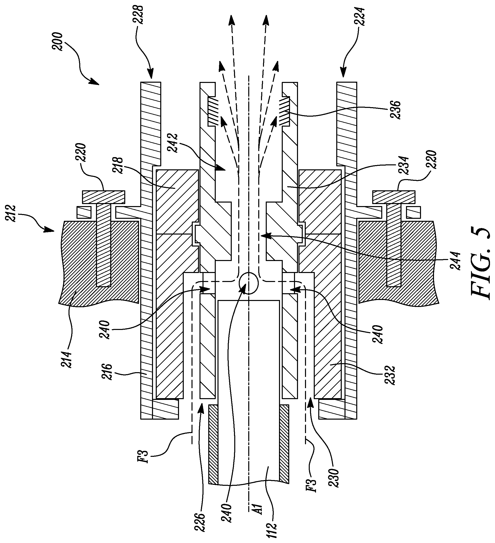 Patent US12155141 Figure 6 – Connector assembly having a cable connected charging pin and socket in fluid communication with one another