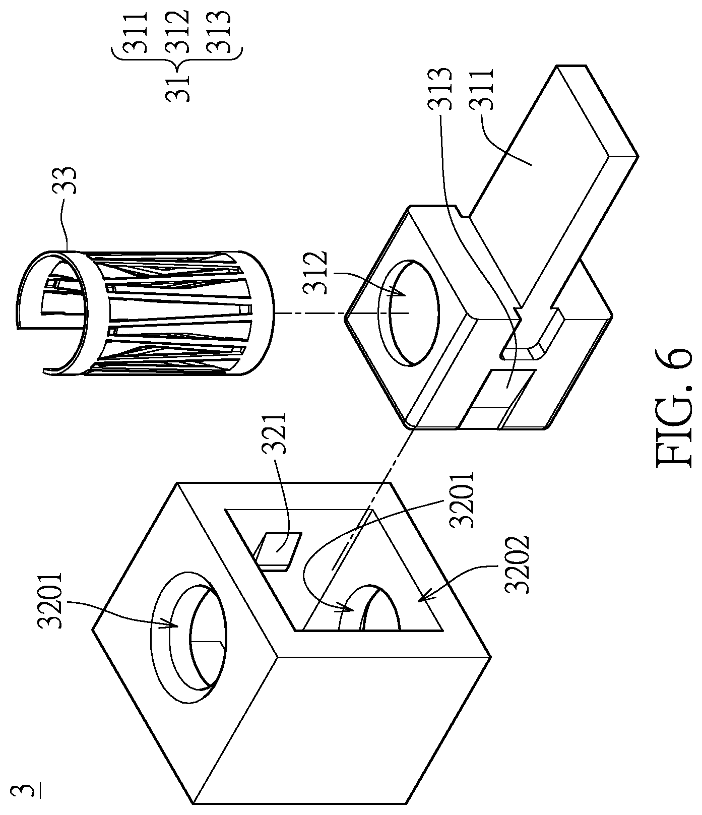 Patent US12155143 Figure 6 – Current transmission assembly and current transmission system