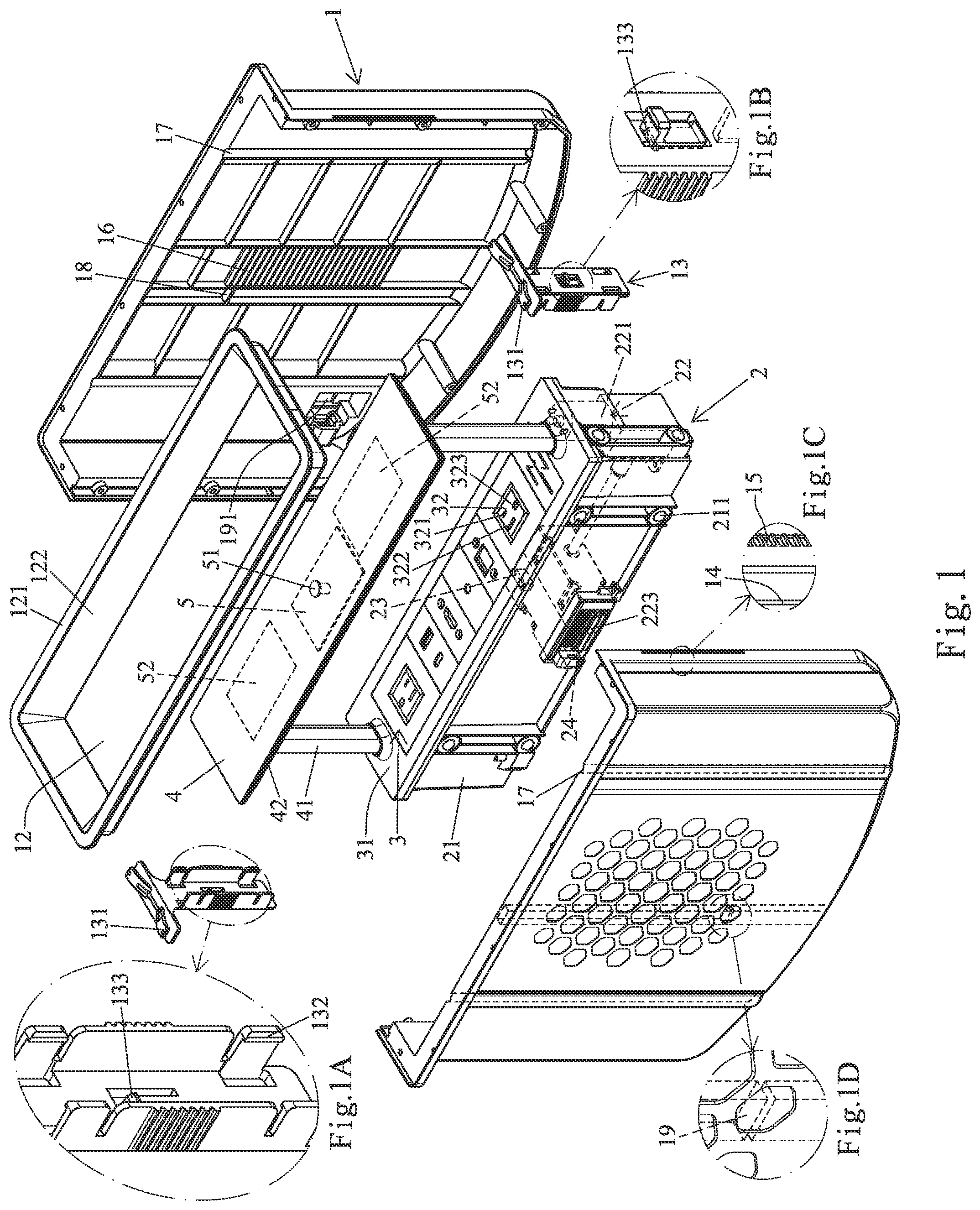 Patent US12155146 Figure 1 – Lifting socket