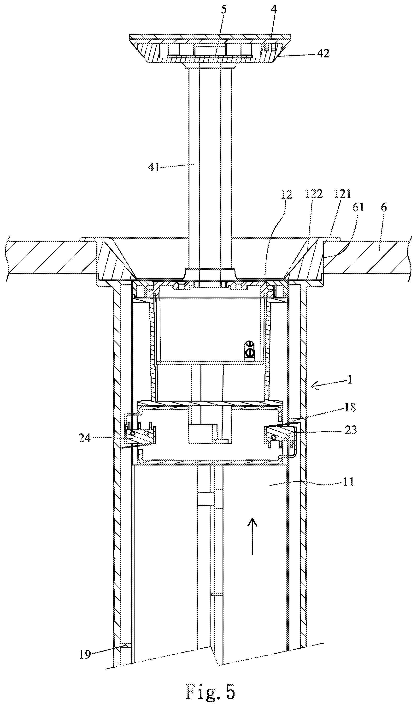 Patent US12155146 Figure 5 – Lifting socket