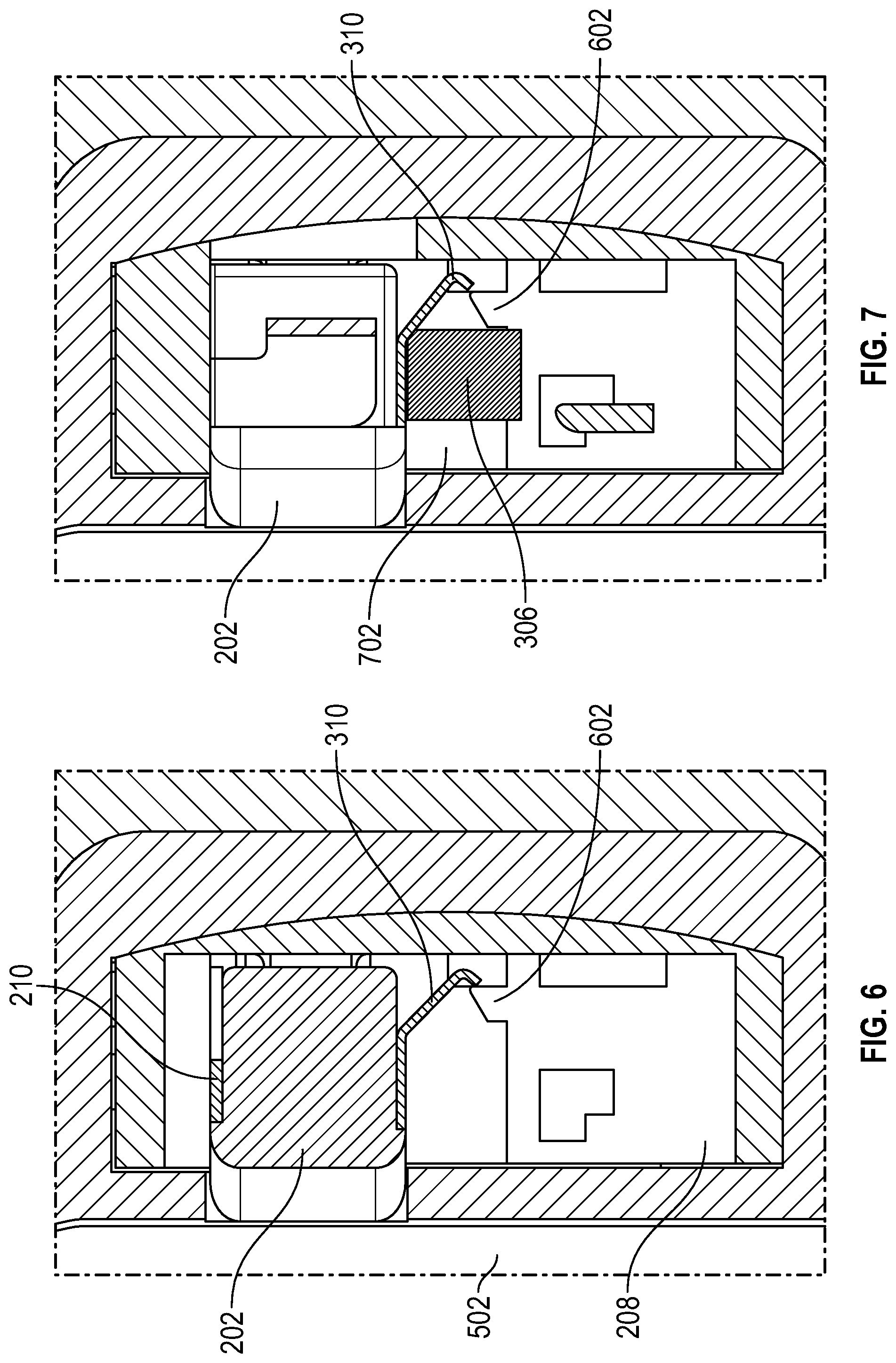 Patent US12155151 Figure 4 – Socket assembly with locking mechanism activated after rotation of the flap