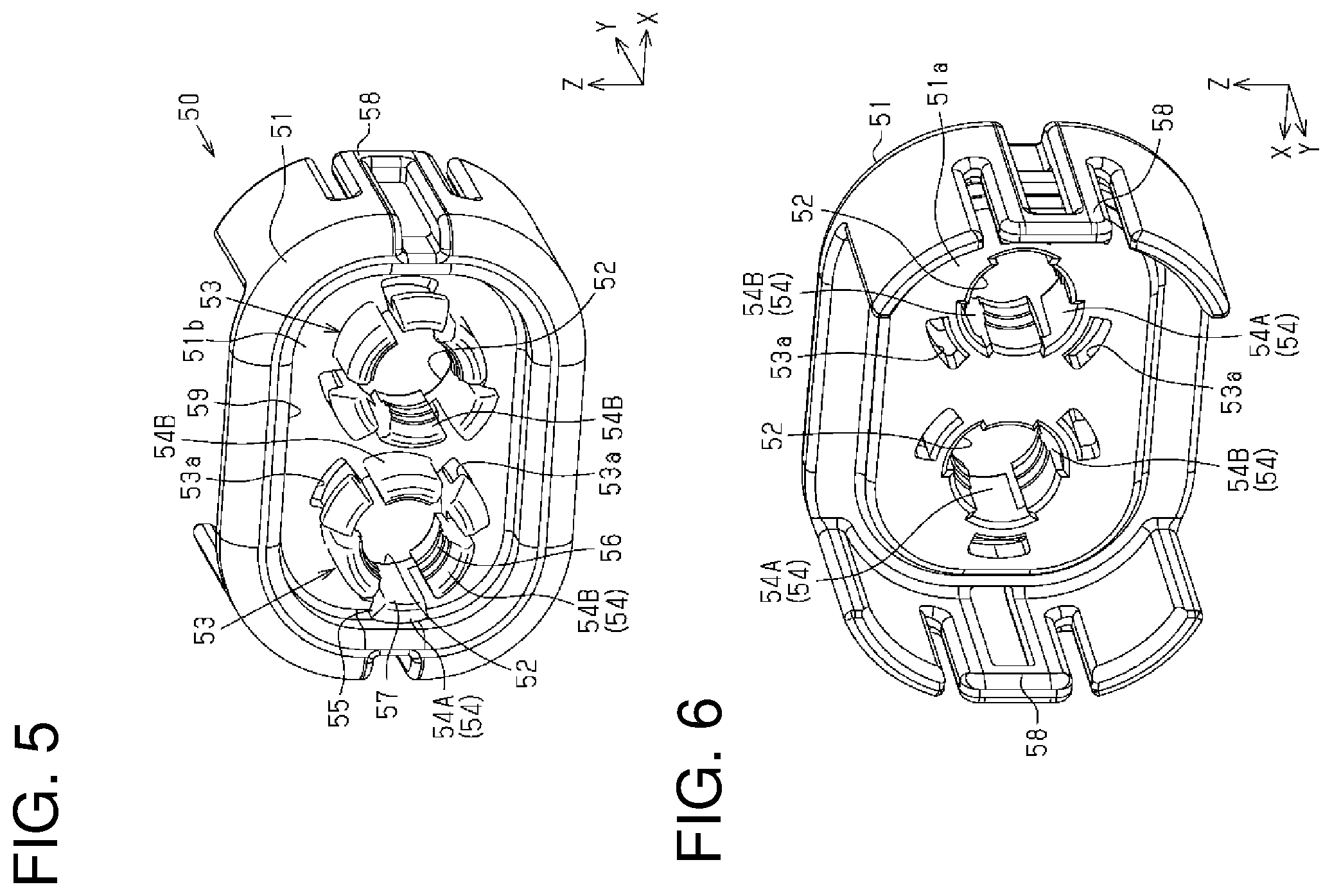 Patent US12155153 Figure 3 – Electrical connector for securing multiple individual wires in a housing with fewer parts