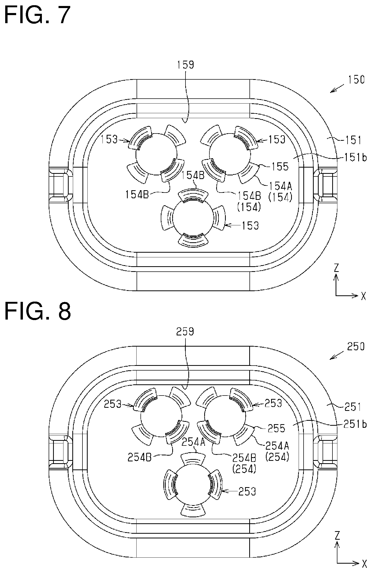 Patent US12155153 Figure 4 – Electrical connector for securing multiple individual wires in a housing with fewer parts