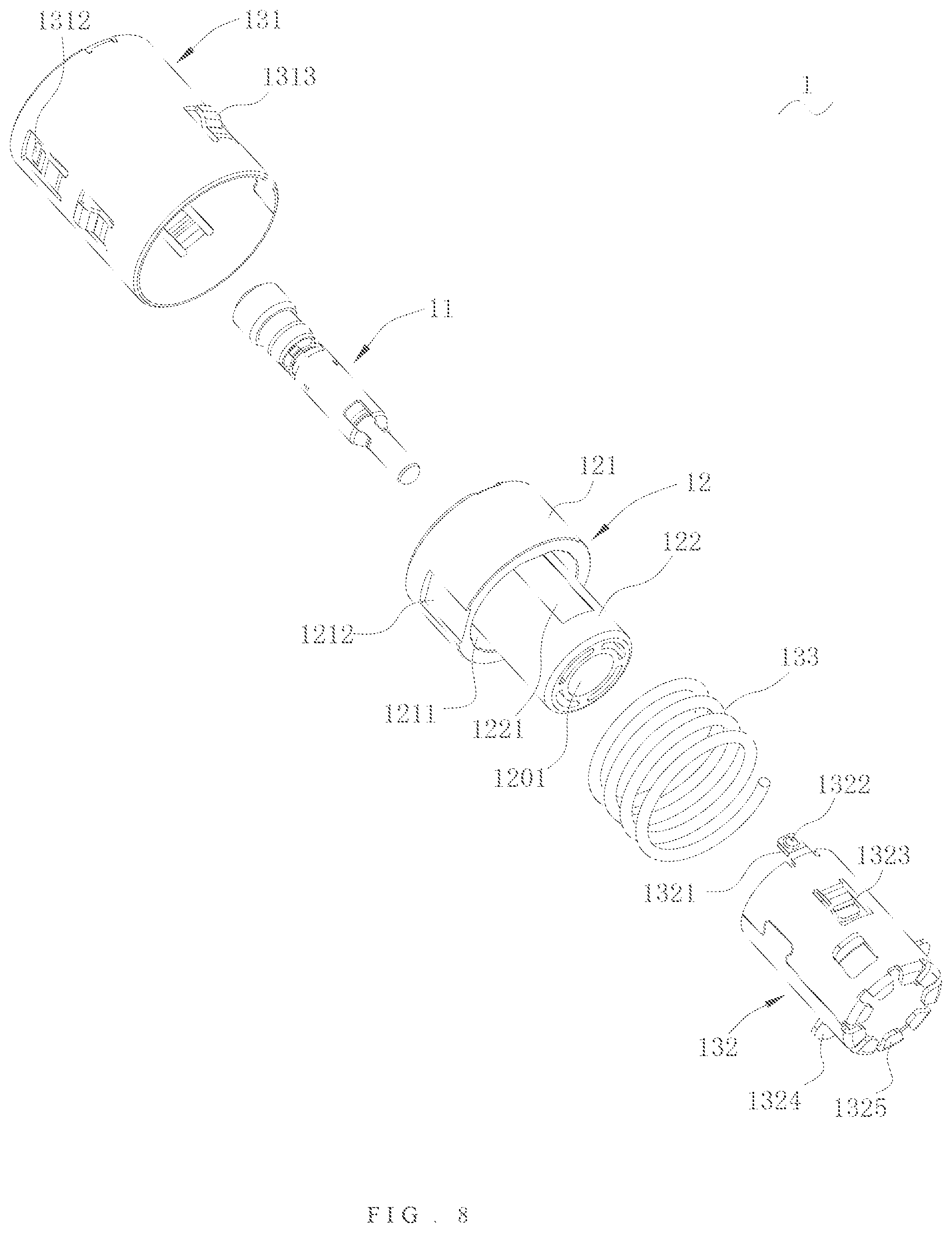 Patent US12155154 Figure 7 – Floating connector and assembly thereof