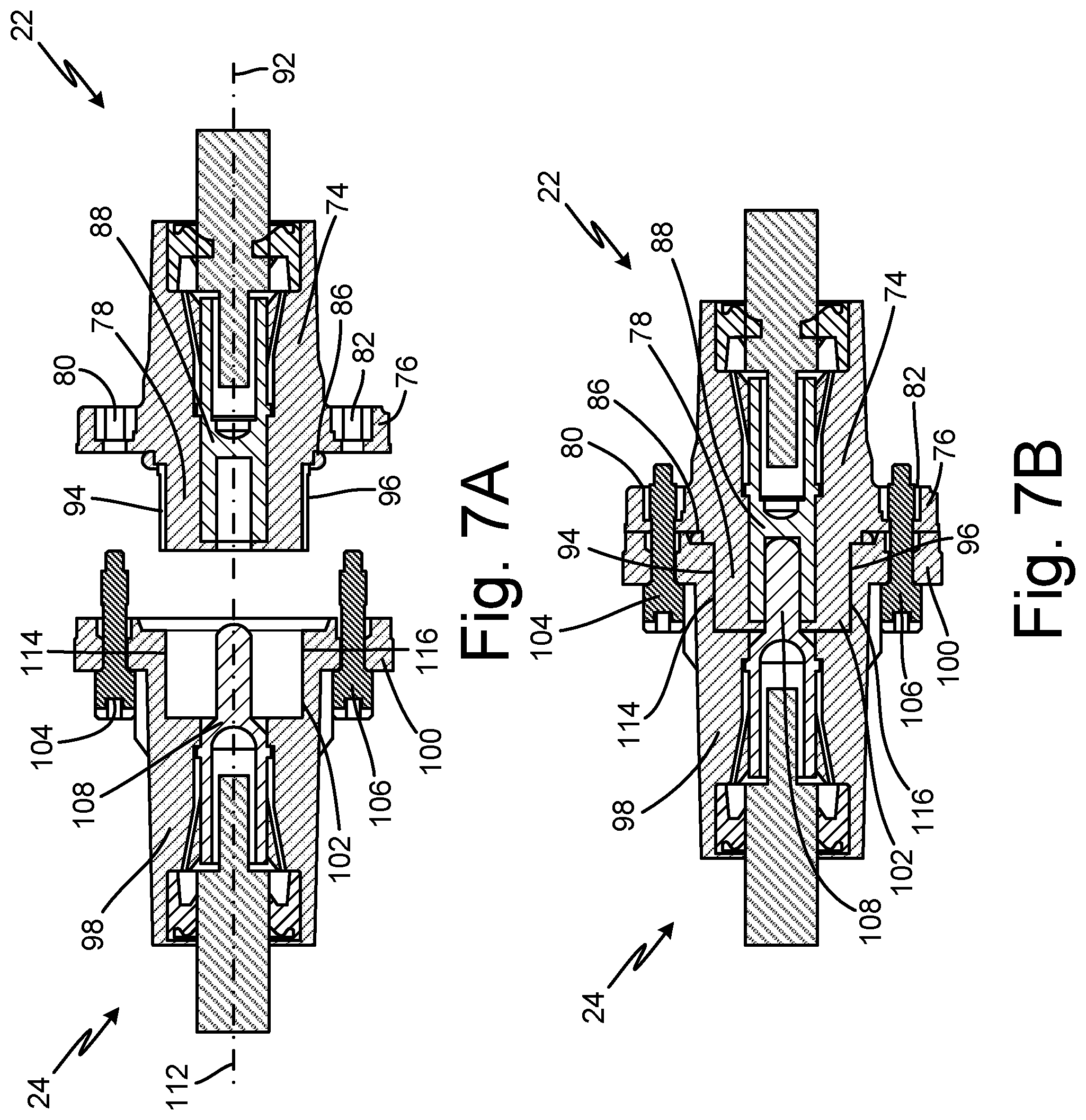 Patent US12155155 Figure 7 – Heated hose electrical connectors