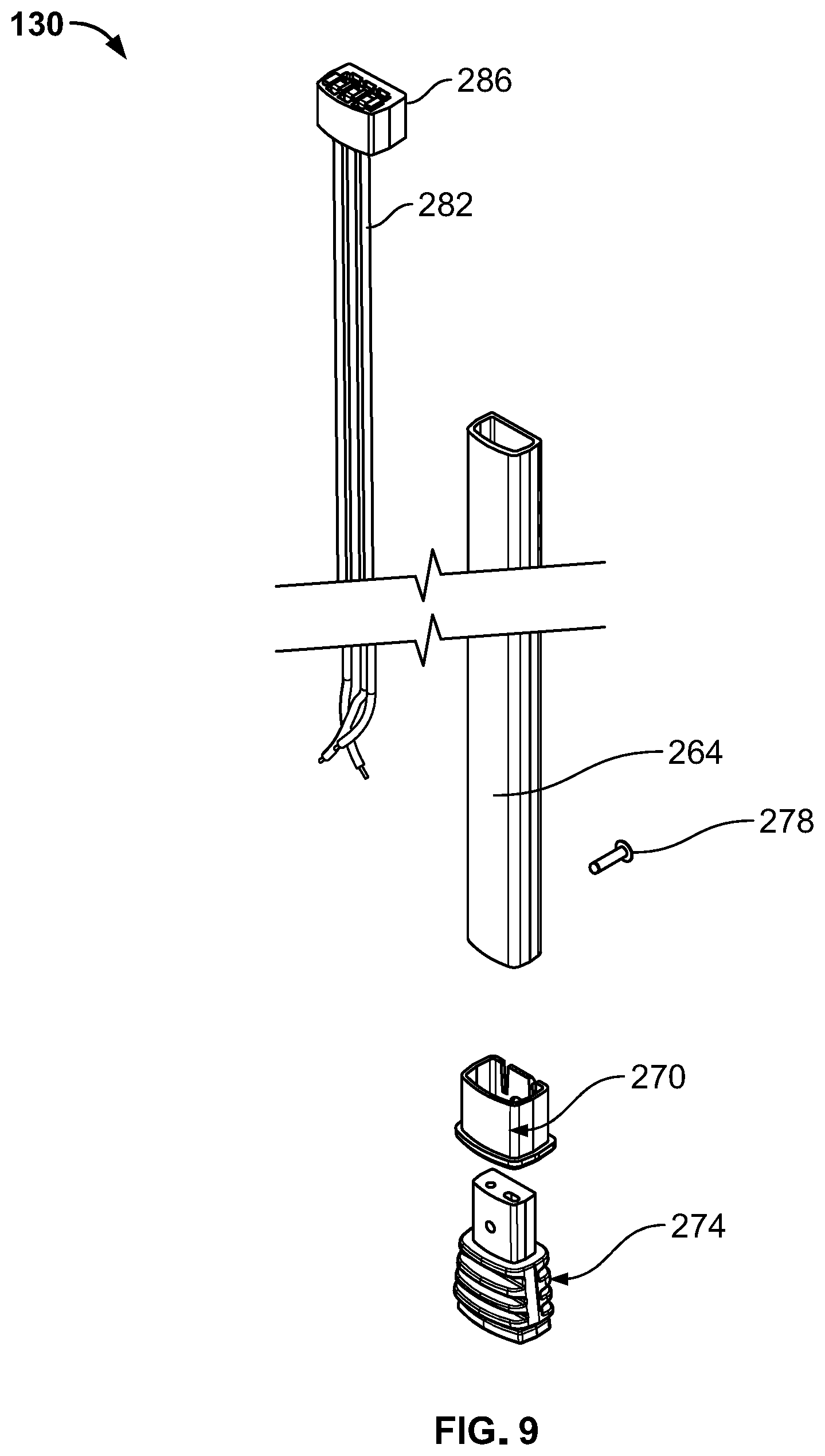 Patent US12155158 Figure 10 – Wall mounting outlet extender