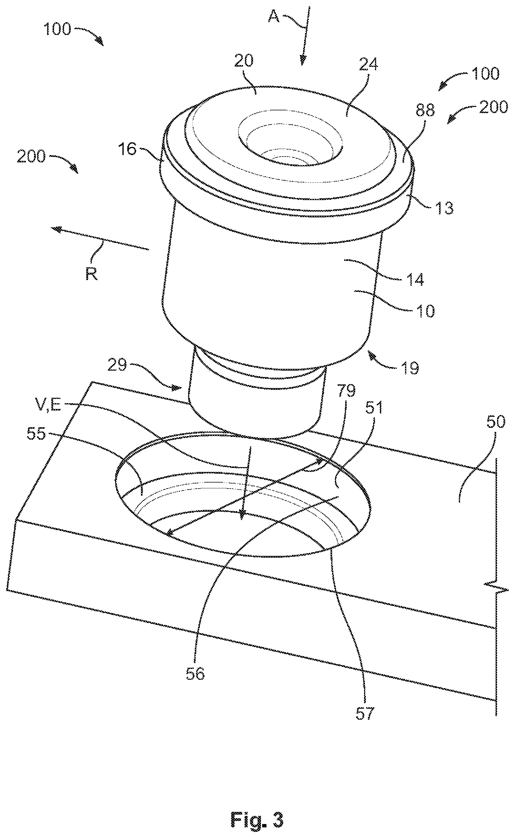 Patent US12155162 Figure 3 – Bus bar contact for attachment to a bus bar, and method for attaching a bus bar contact