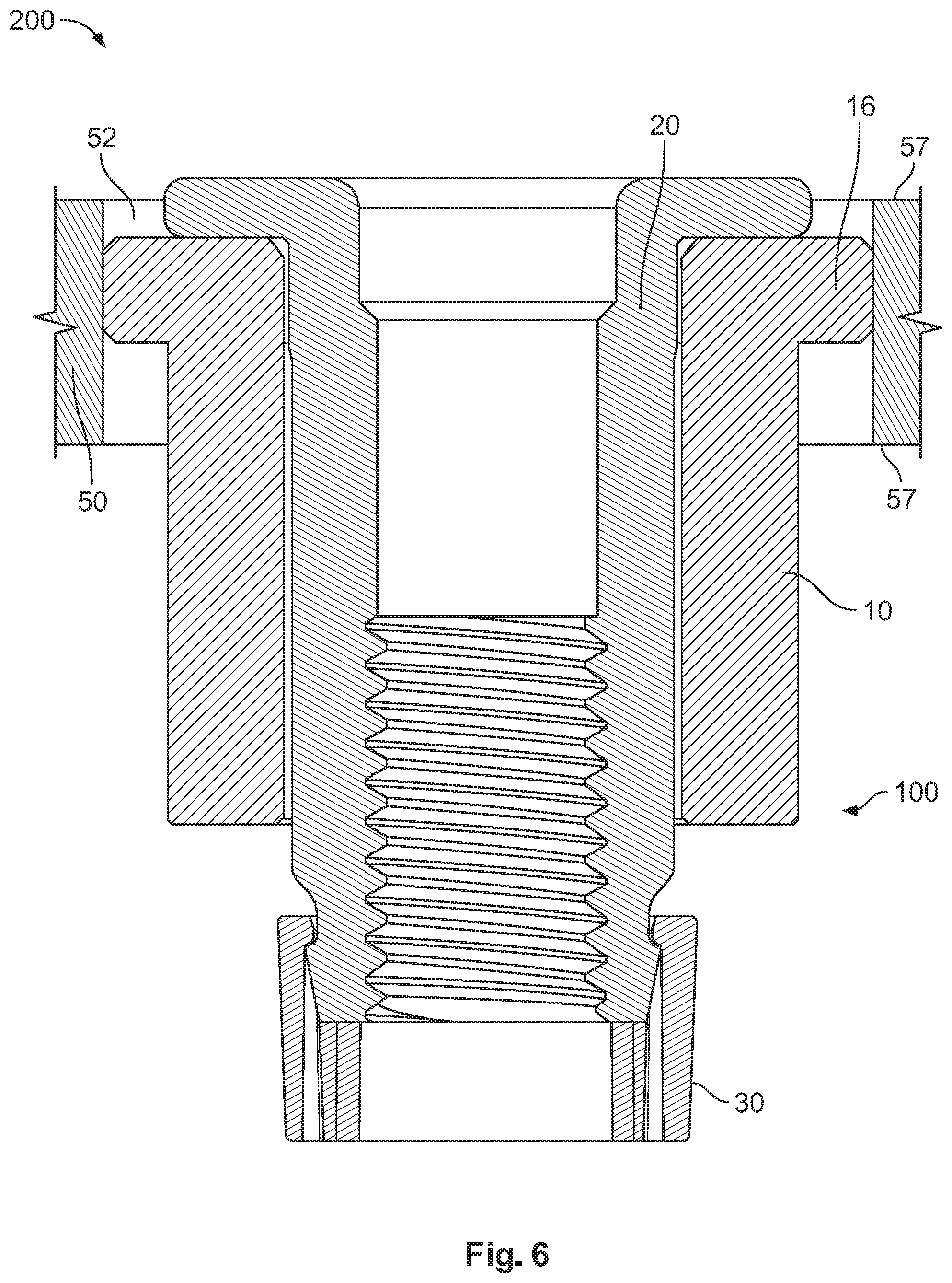 Patent US12155162 Figure 6 – Bus bar contact for attachment to a bus bar, and method for attaching a bus bar contact