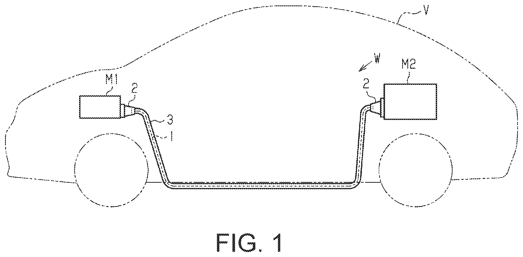 Patent US12155163 Figure 1 – Bus bar and wire harness