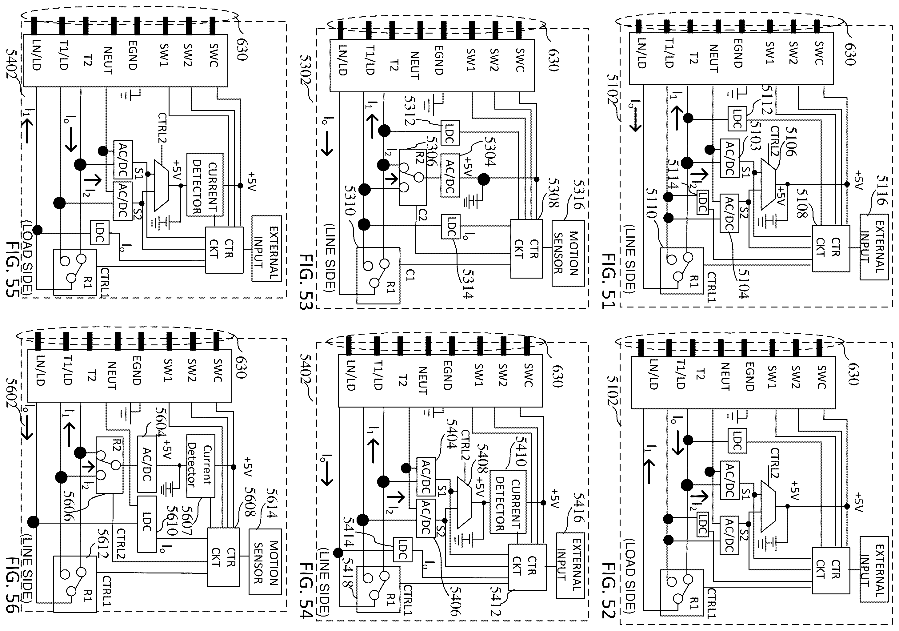 Patent US12155164 Figure 18 – In-wall power adapter having a switch and a connector for controlling the application of a voltage